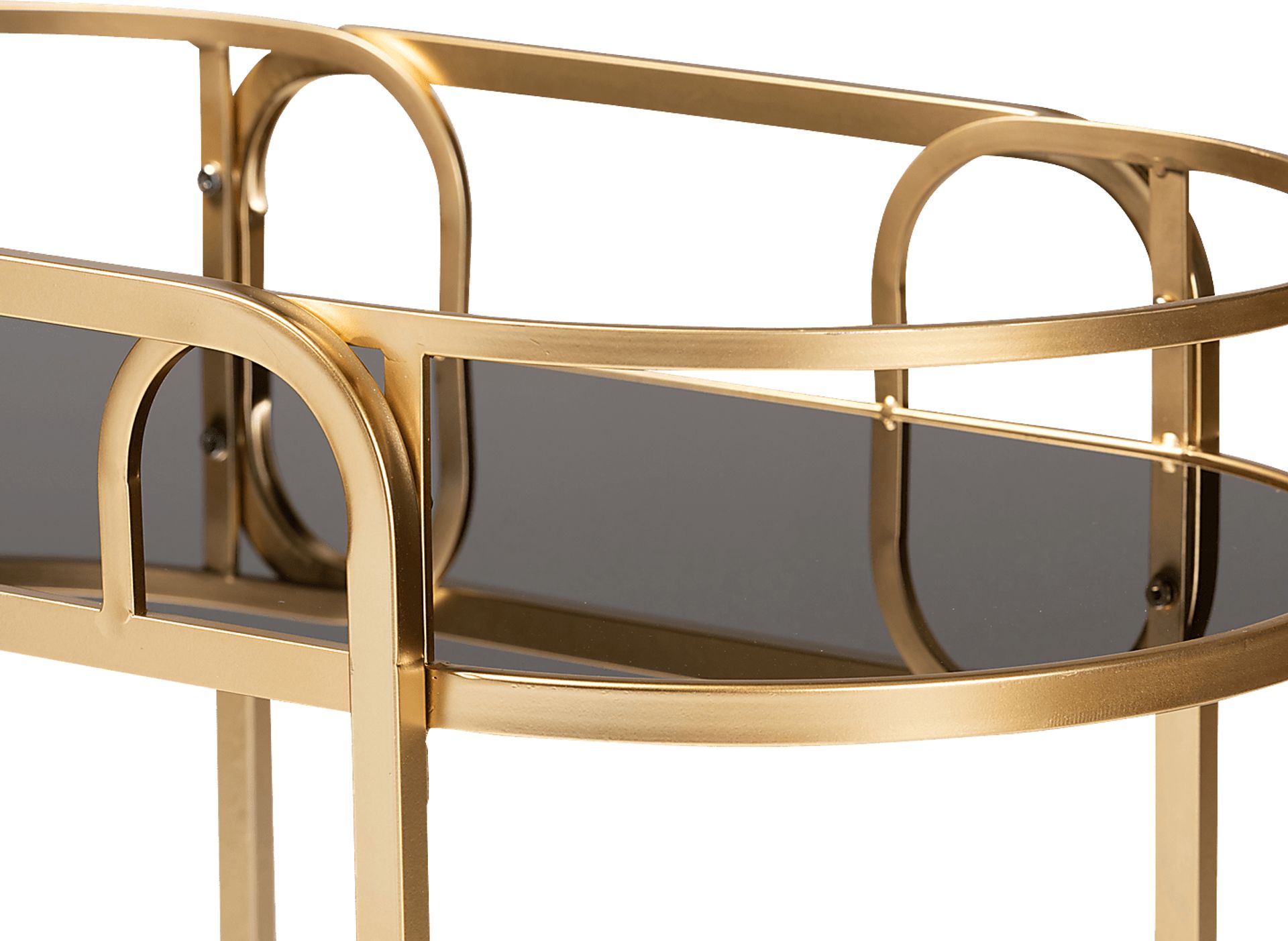 Alrose Gold Bar Cart - Image 6