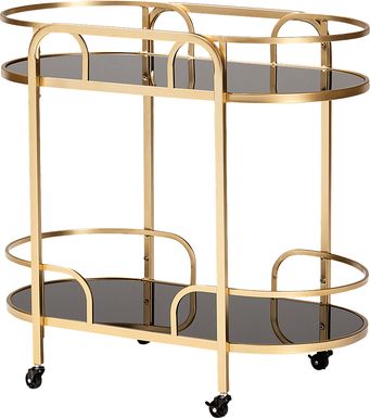 Alrose Gold Bar Cart