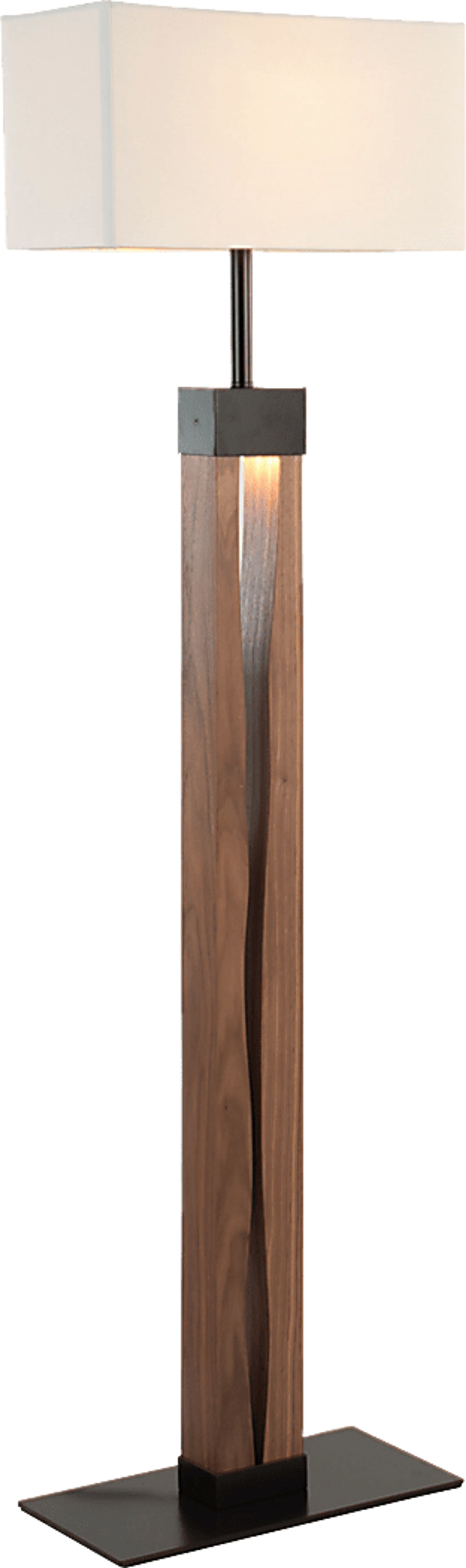 Alsab Walnut Floor Lamp - Image 2