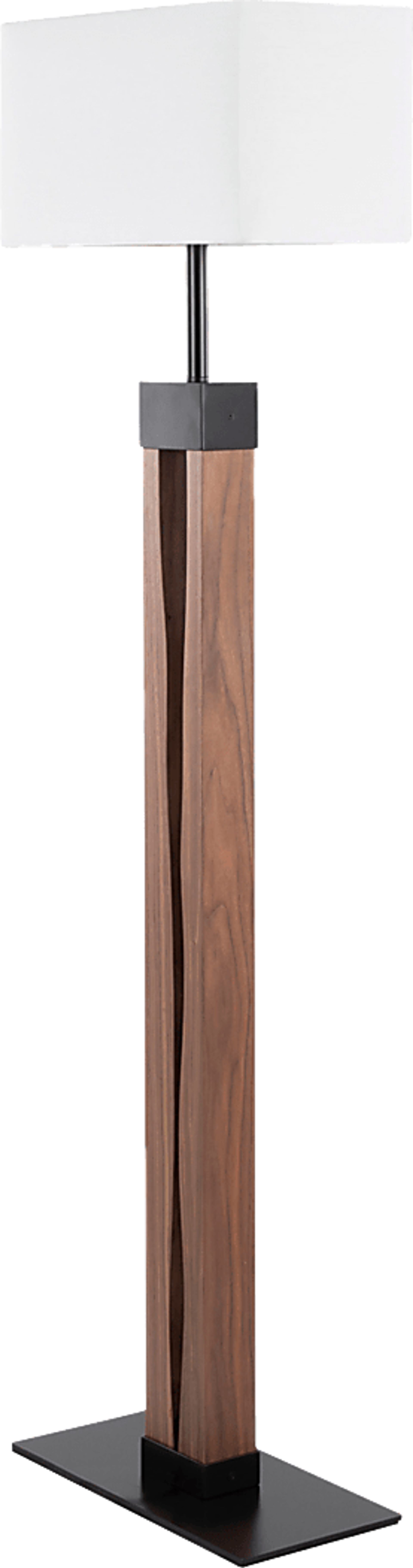 Alsab Walnut Floor Lamp - Image 4