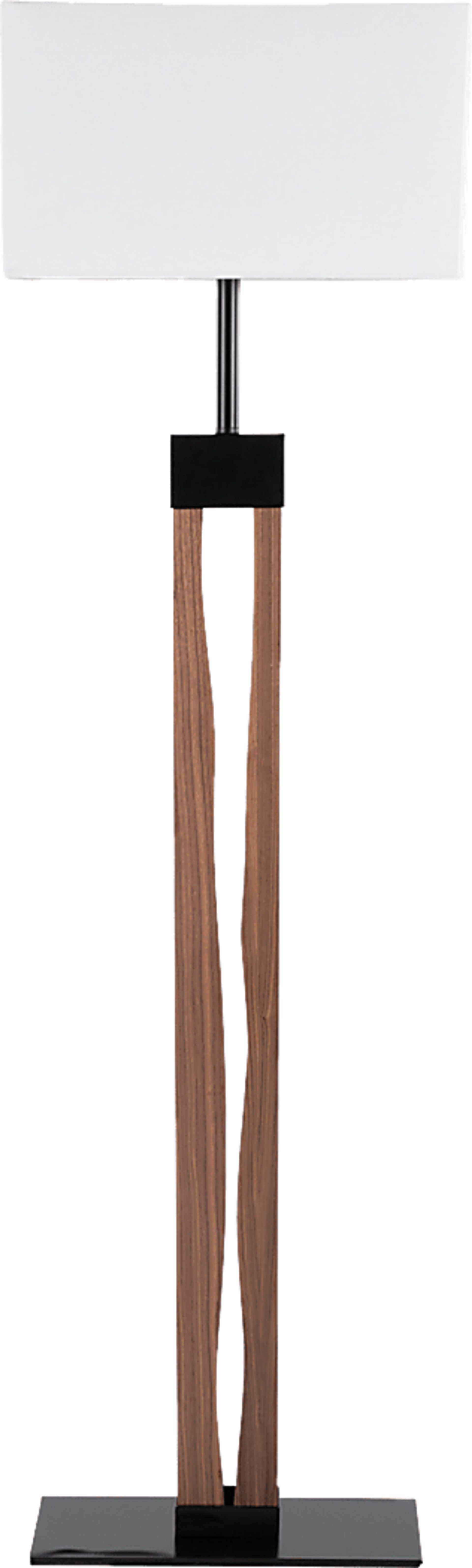 Alsab Walnut Floor Lamp - Image 5