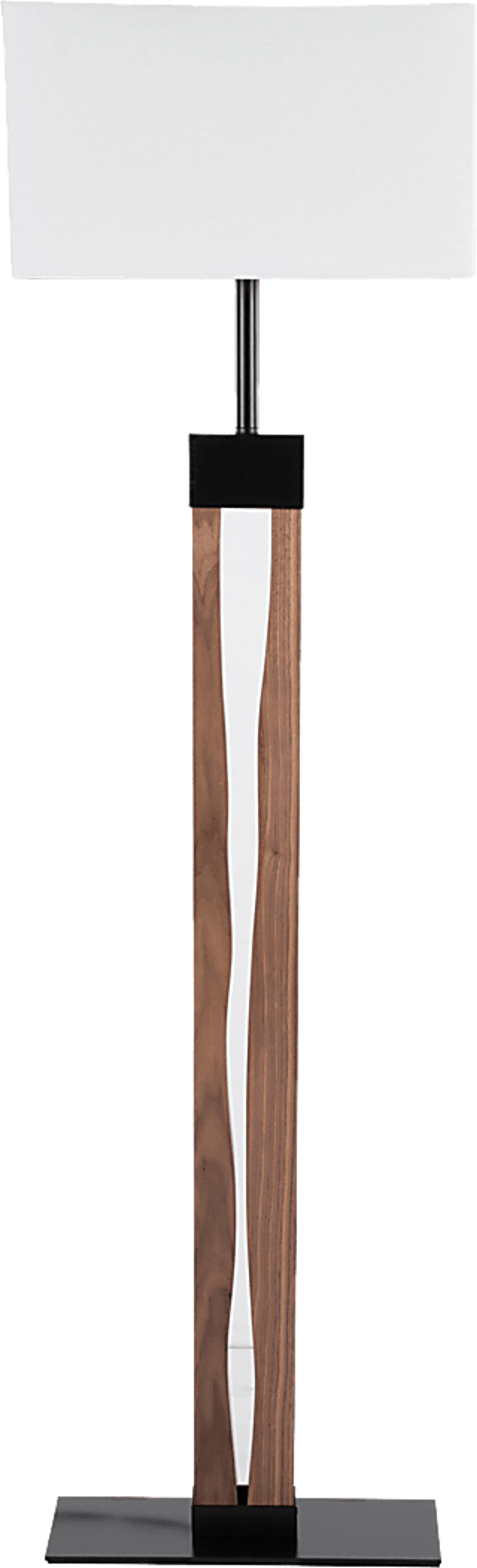 Alsab Walnut Floor Lamp - Image 6