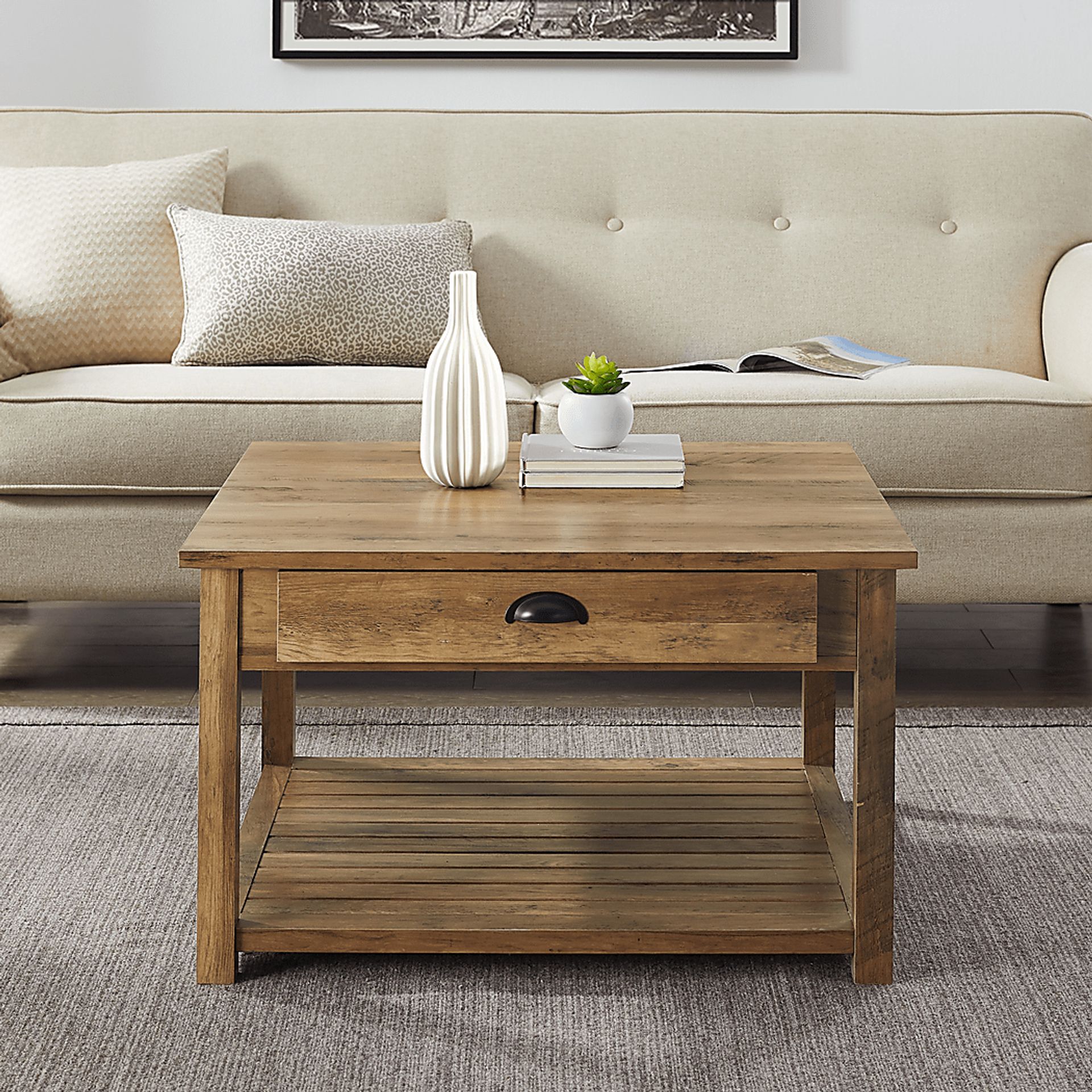 Alsatia Brown Cocktail Table - Image 4