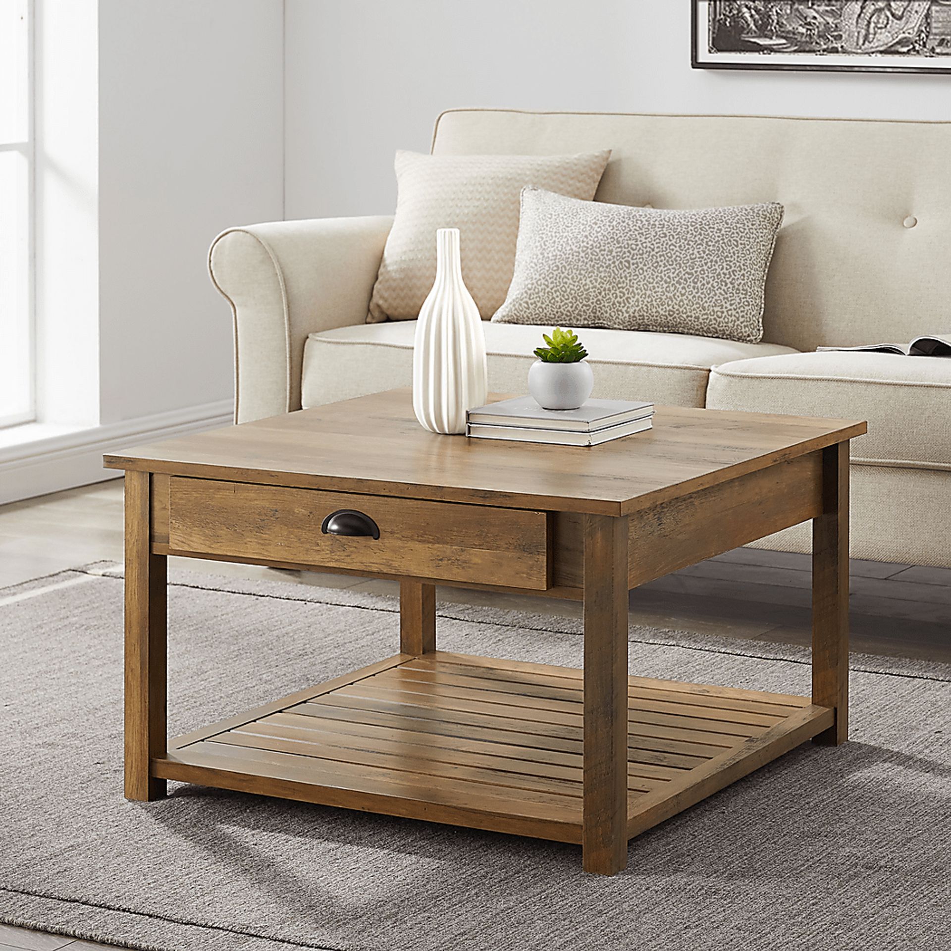Alsatia Brown Cocktail Table - Image 5