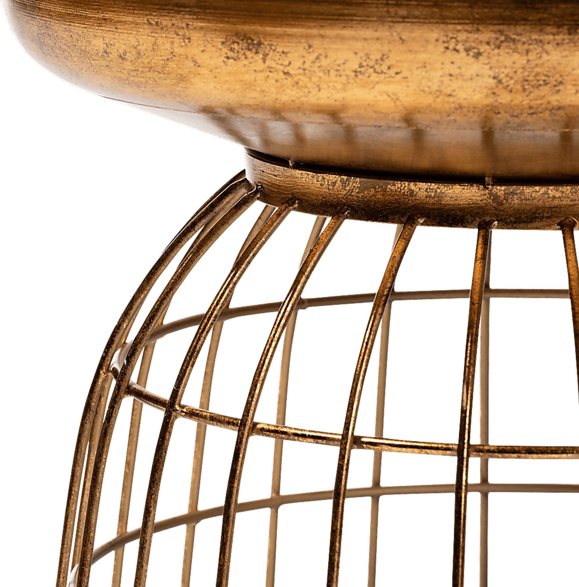 Alsen Gold Accent Table - Image 3