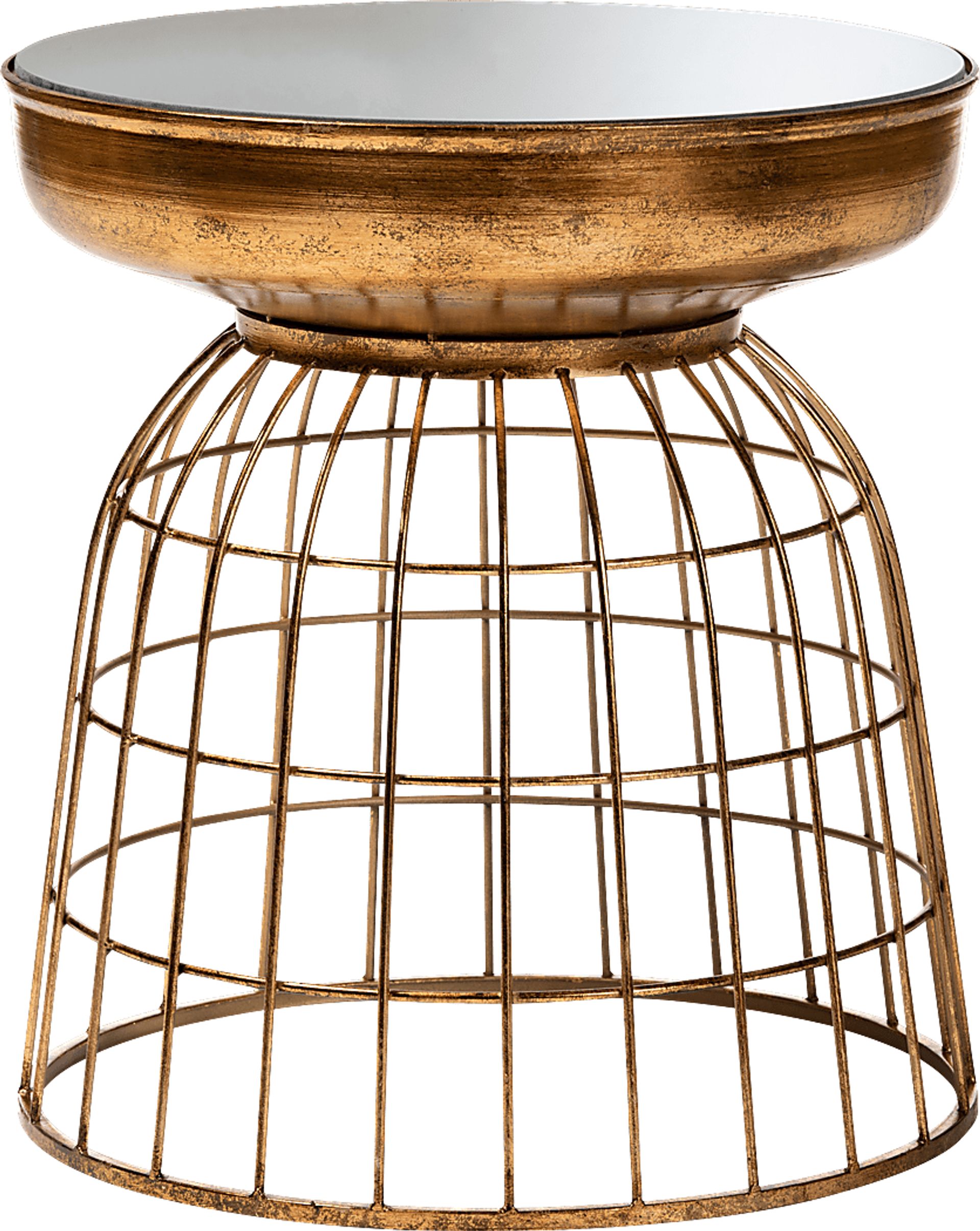 Alsen Gold Accent Table - Image 1