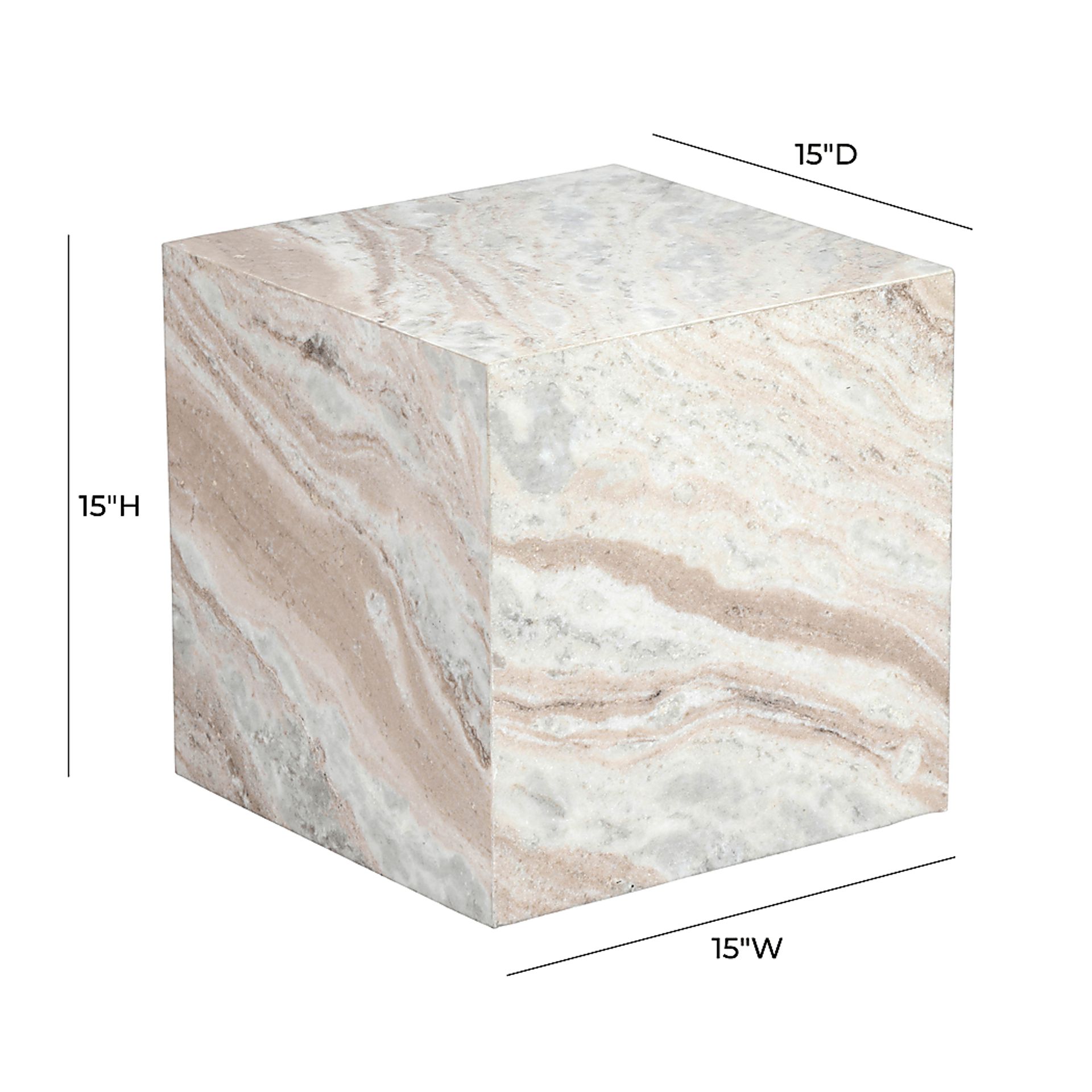 Alsion White End Table - Image 7