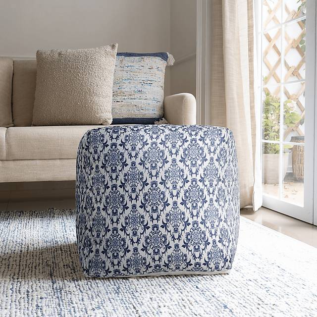 Alspire Navy Pouf - Thumbnail - Image 2