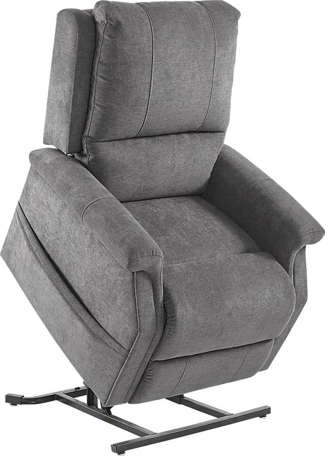 Alston Gray Lift Chair Power Recliner - Thumbnail - Image 4