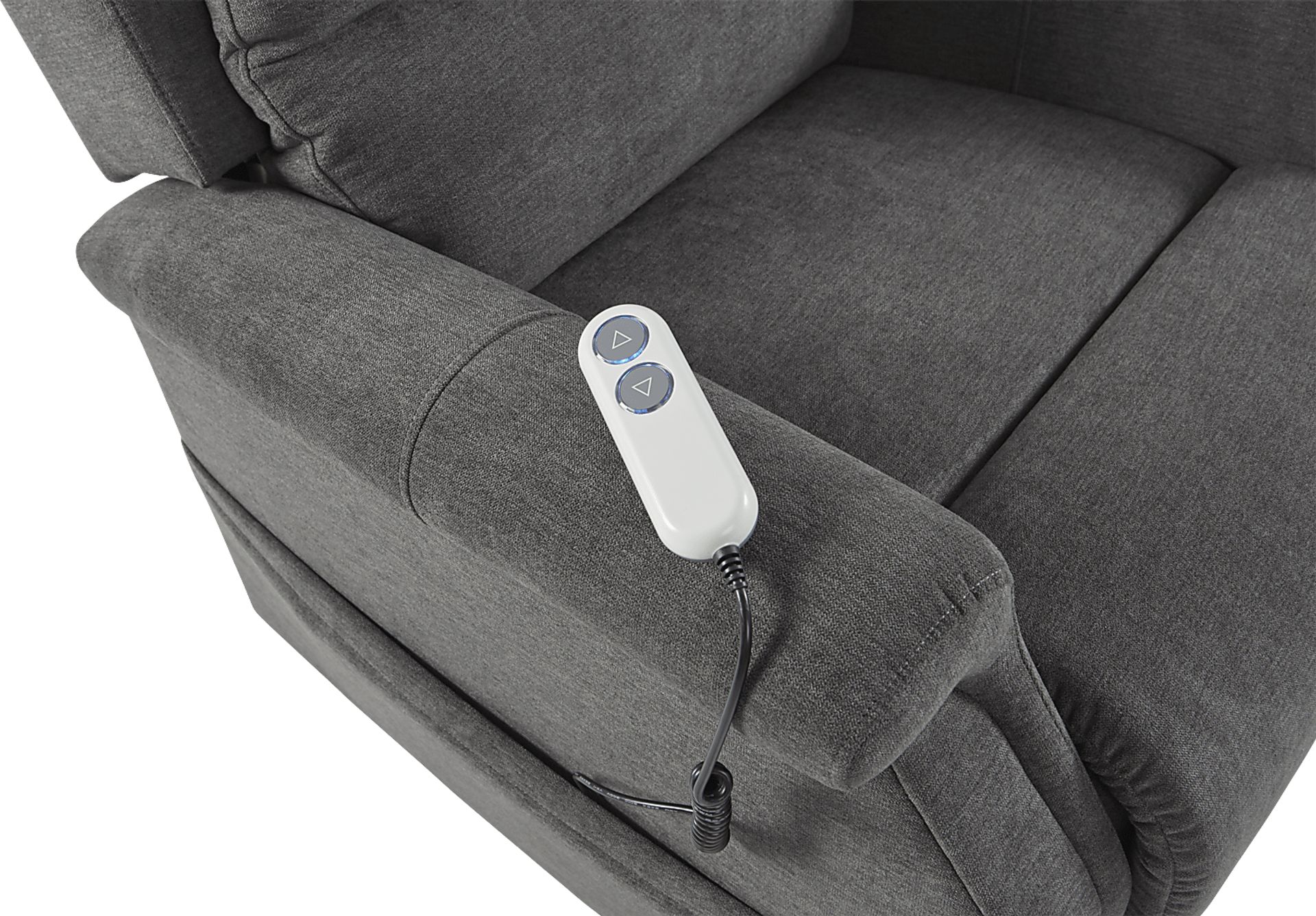 Alston Gray Lift Chair Power Recliner - Image 5