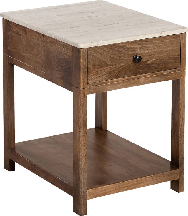 Alstrup Brown End Table - Thumbnail - Image 1