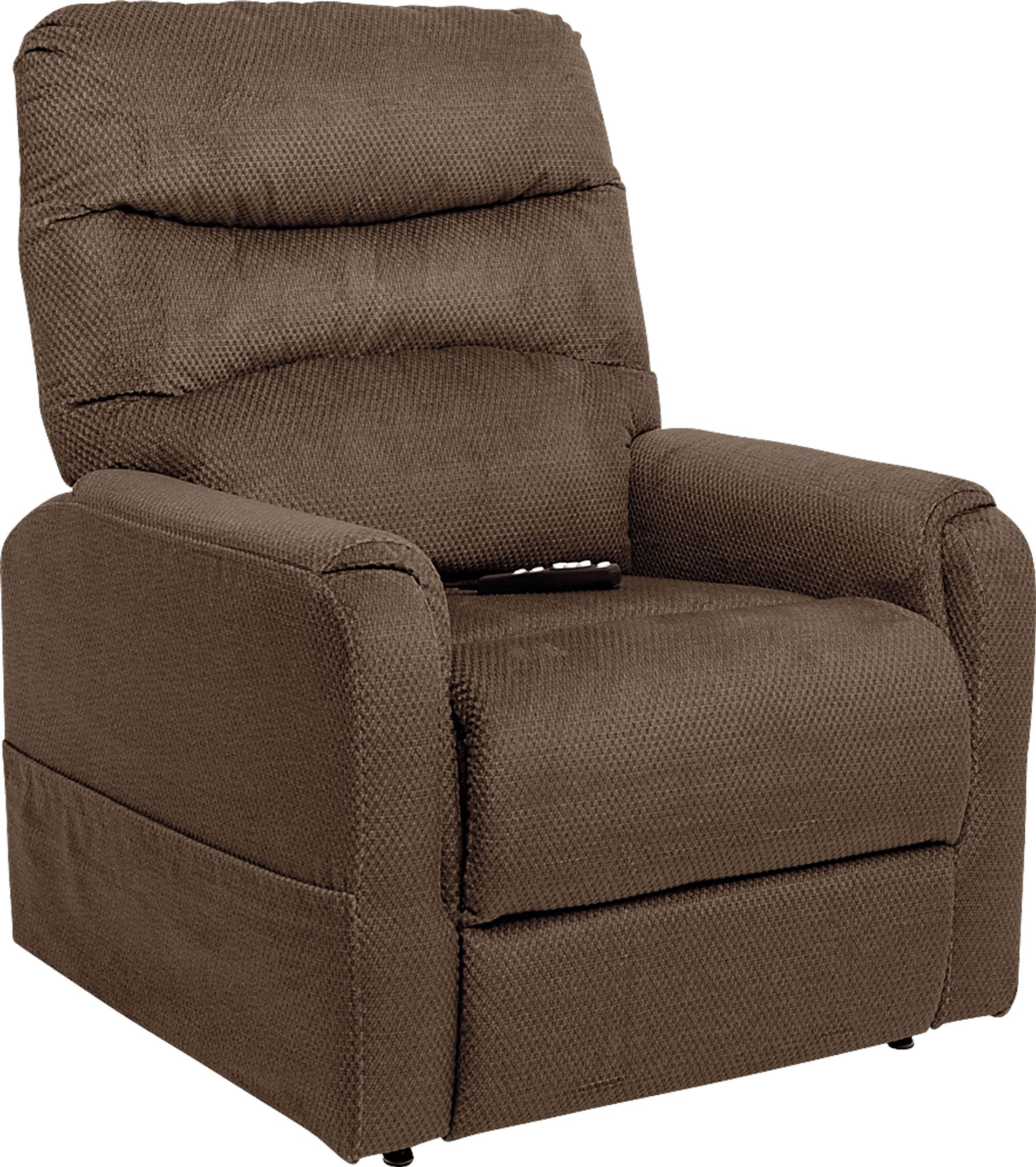Alsuma Brown Lift Chair Power Recliner - Image 1
