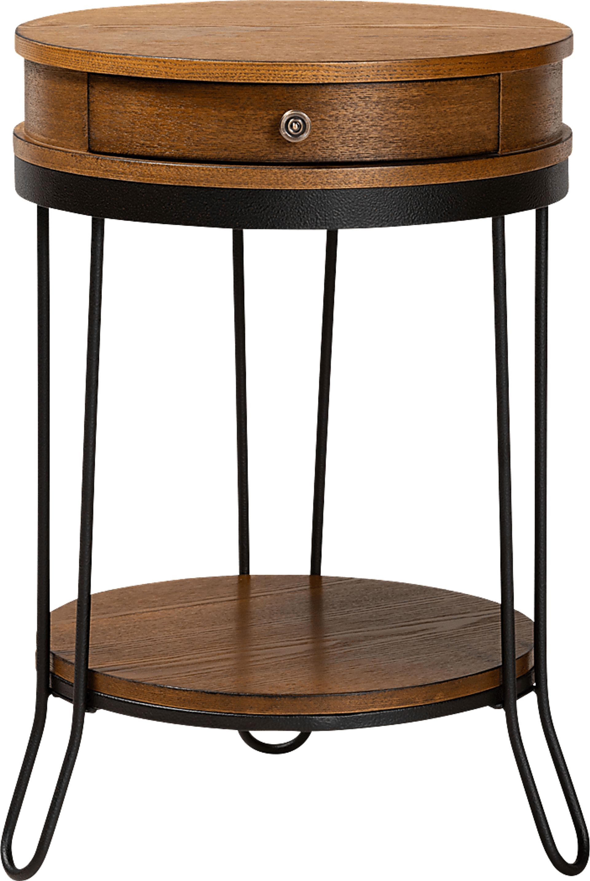 Alswell Walnut End Table - Image 3