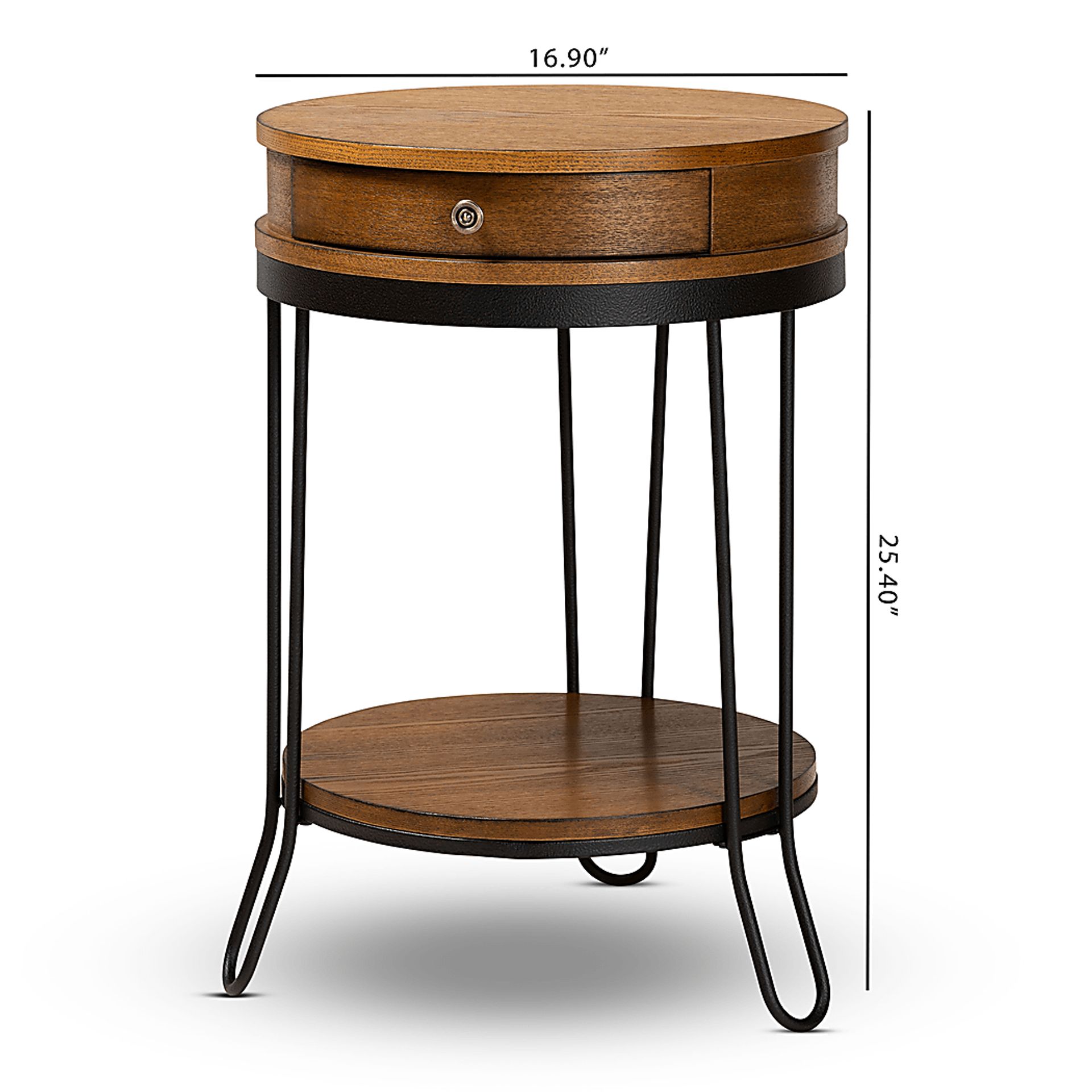 Alswell Walnut End Table - Image 10