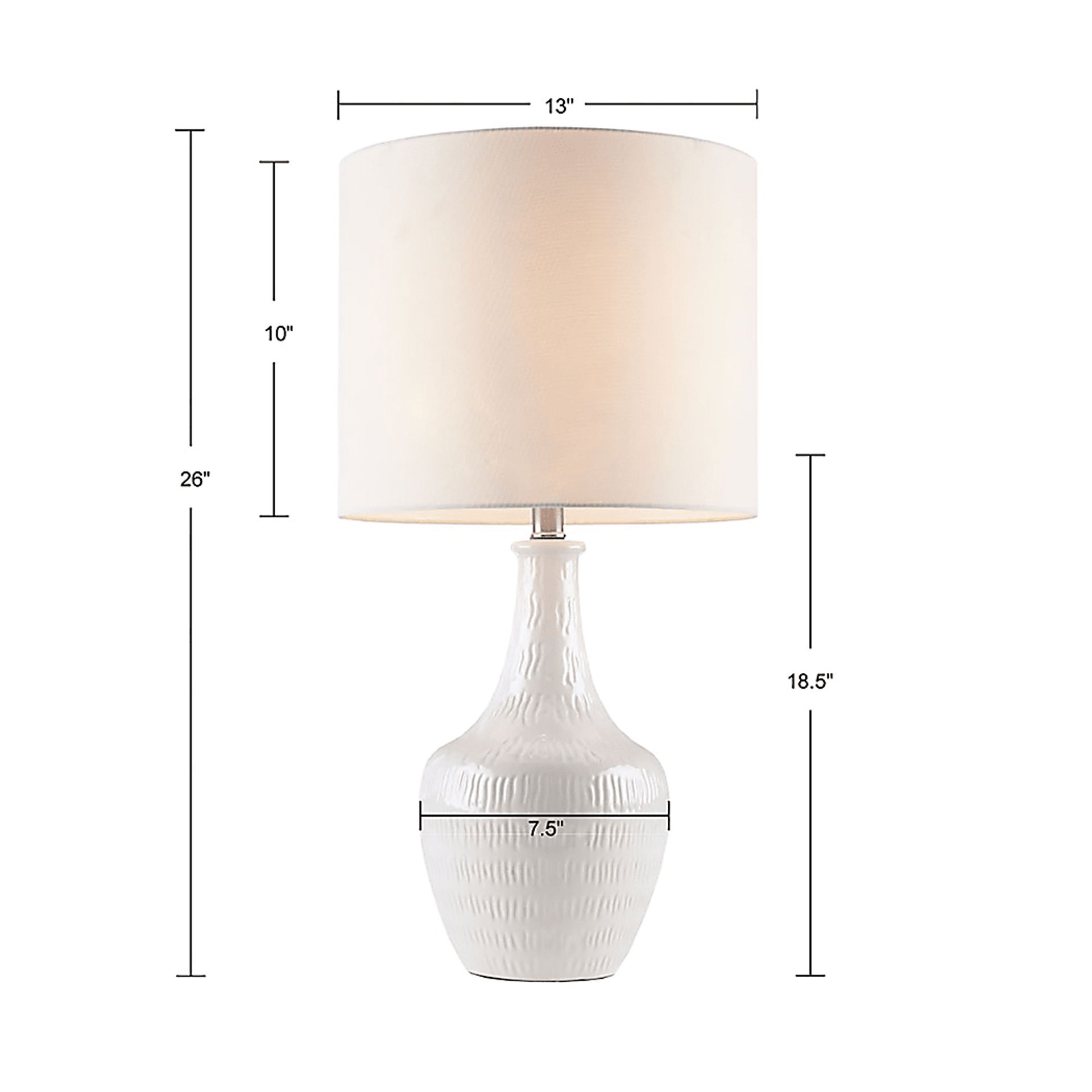 Alta Cave White Lamp - Image 7
