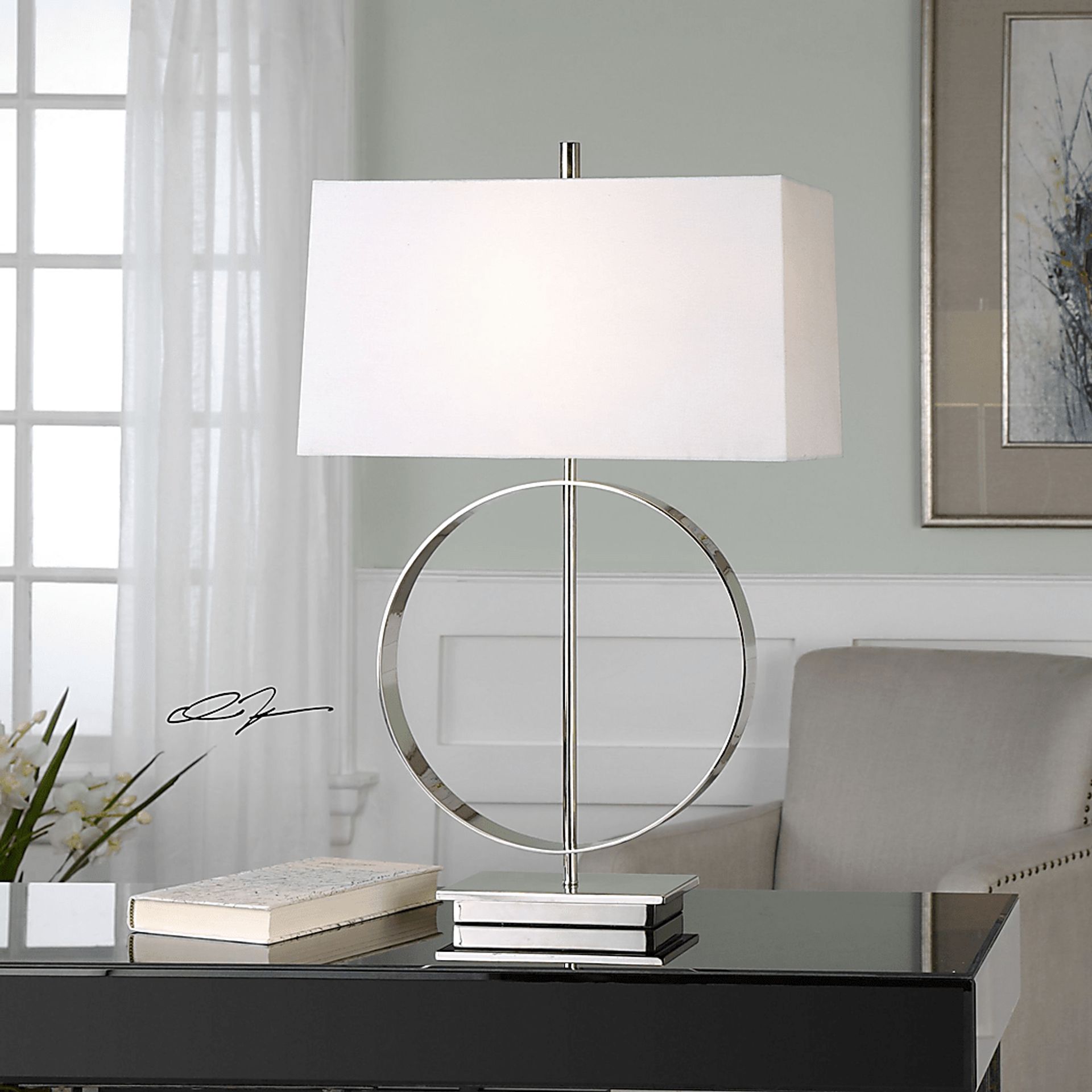 Alta Mesa Silver Lamp - Image 2