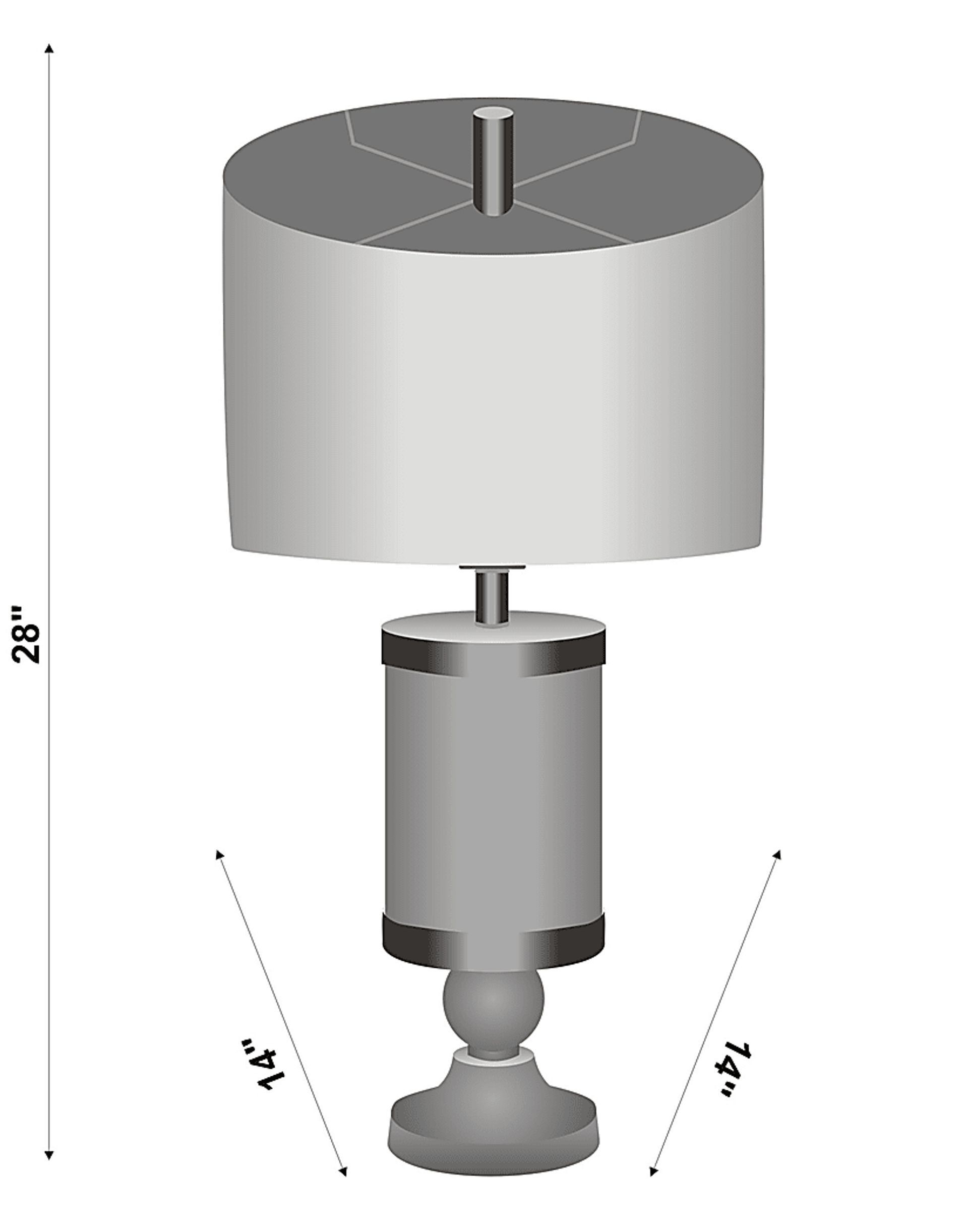Alten Cove Bronze Lamp - Image 7
