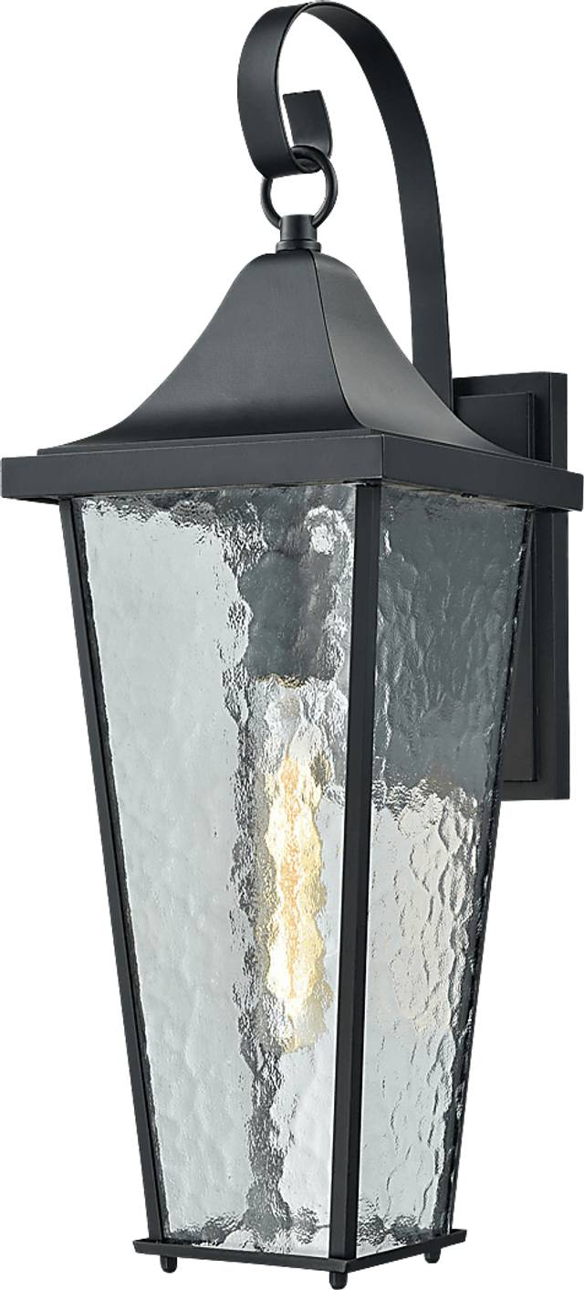 Altentann Black Outdoor Wall Sconce - Thumbnail - Image 1