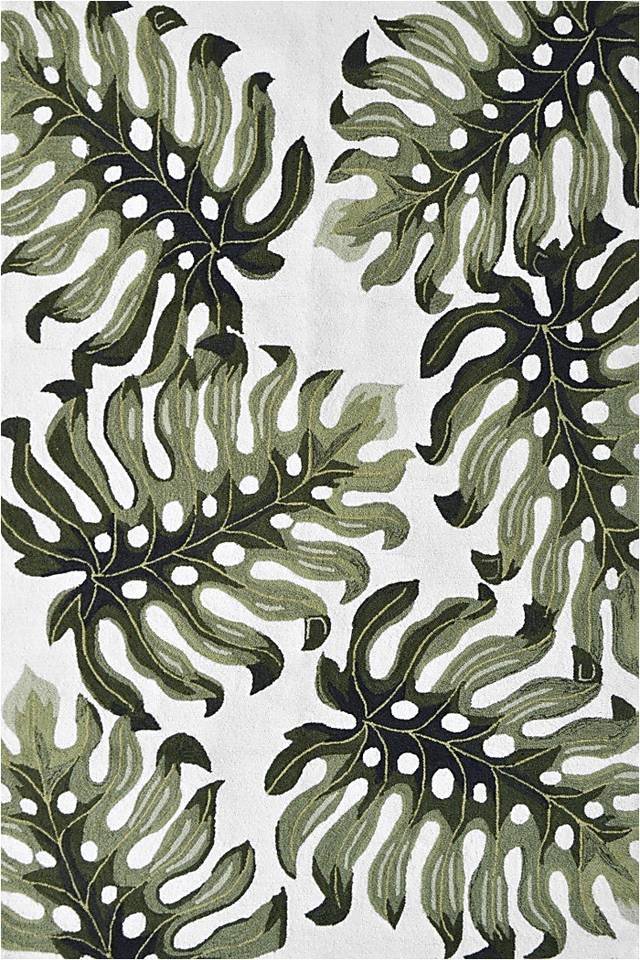 Alteree Green 5' x 8' Indoor/Outdoor Rug - Thumbnail - Image 1