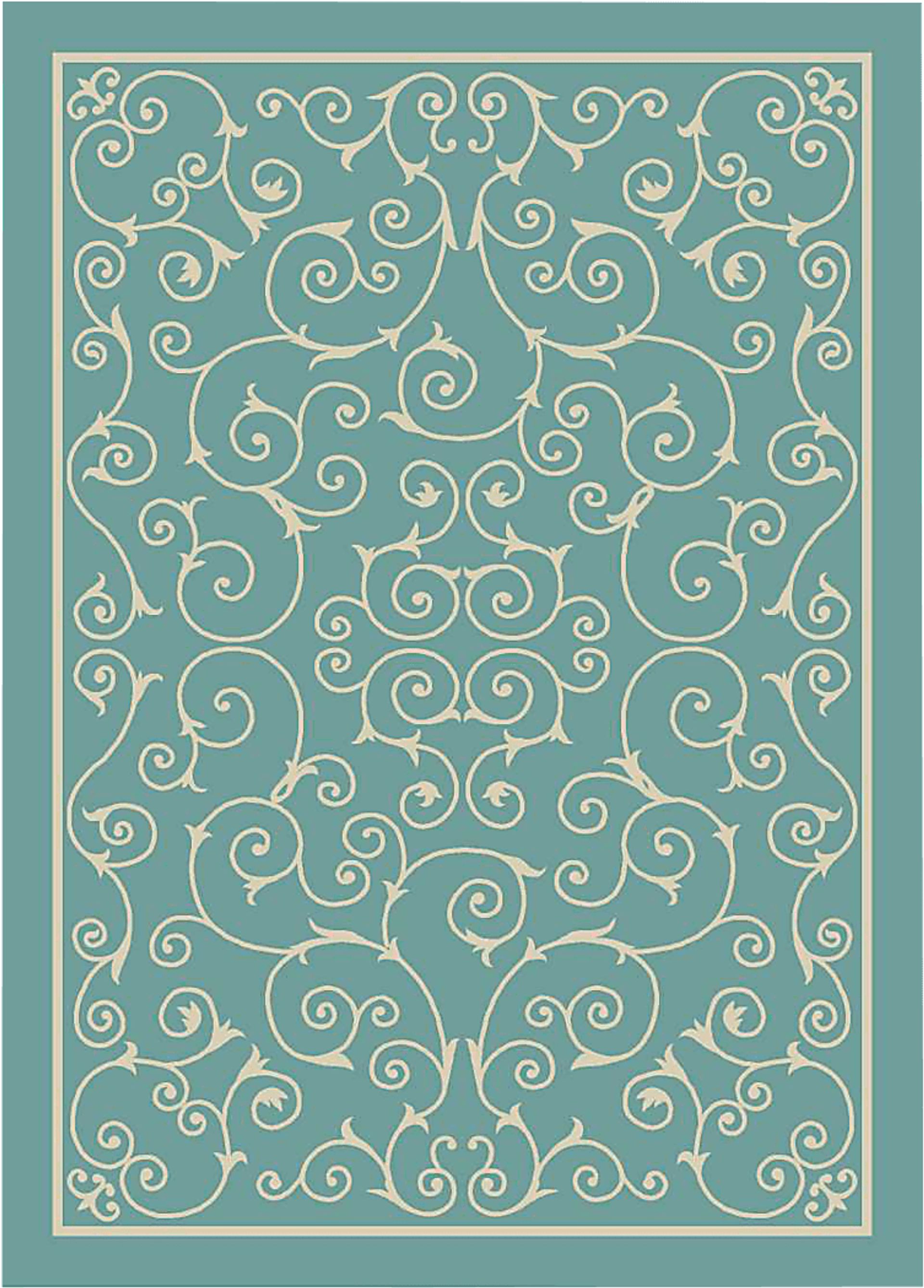 Althera Light Blue 8' x 11' Indoor/Outdoor Rug - Image 1