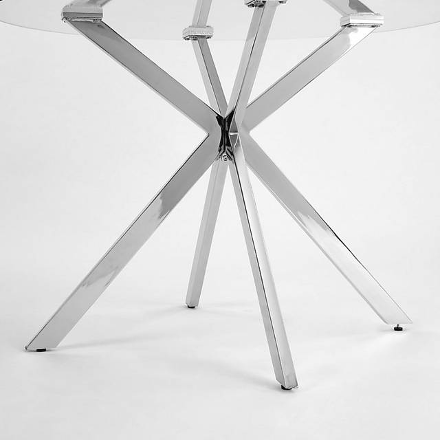 Altliff Silver Dining Table - Thumbnail - Image 3