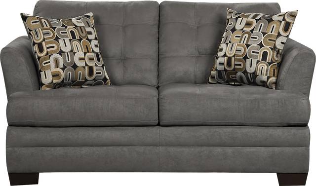 Alto Terrace Slate Loveseat - Thumbnail - Image 1