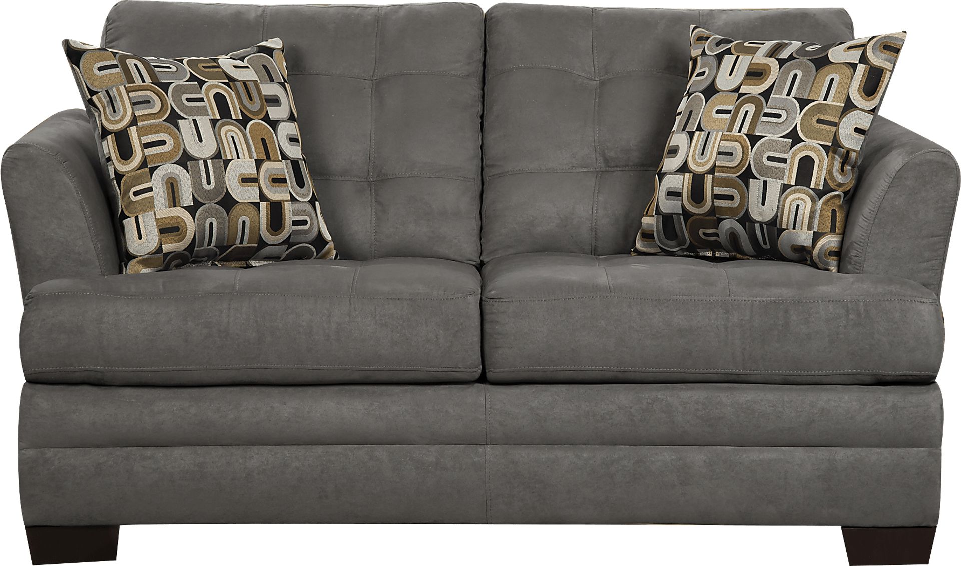 Alto Terrace Slate Loveseat - Image 1