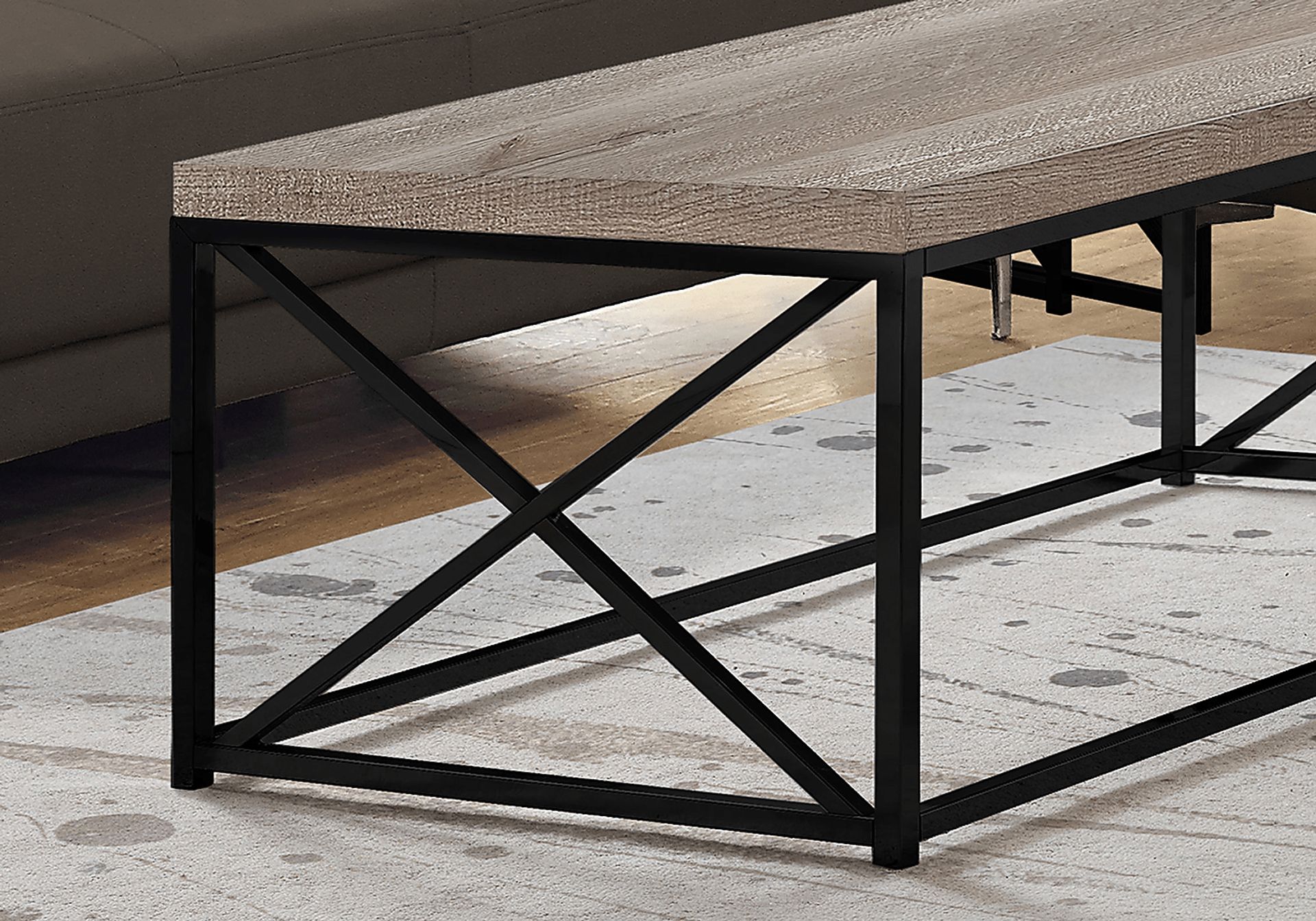 Altondale Taupe Cocktail Table - Image 3