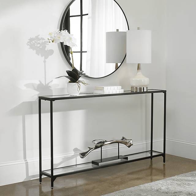 Altora Black Console Table - Thumbnail - Image 5