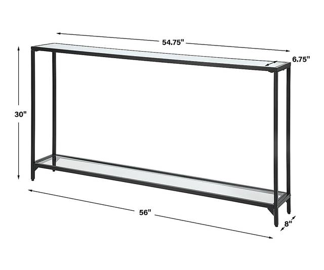Altora Black Console Table - Thumbnail - Image 7
