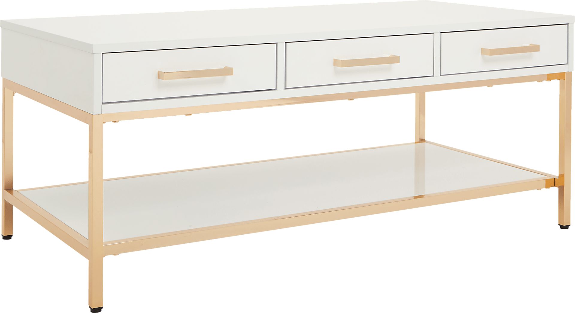 Altrissa White Cocktail Table - Image 1
