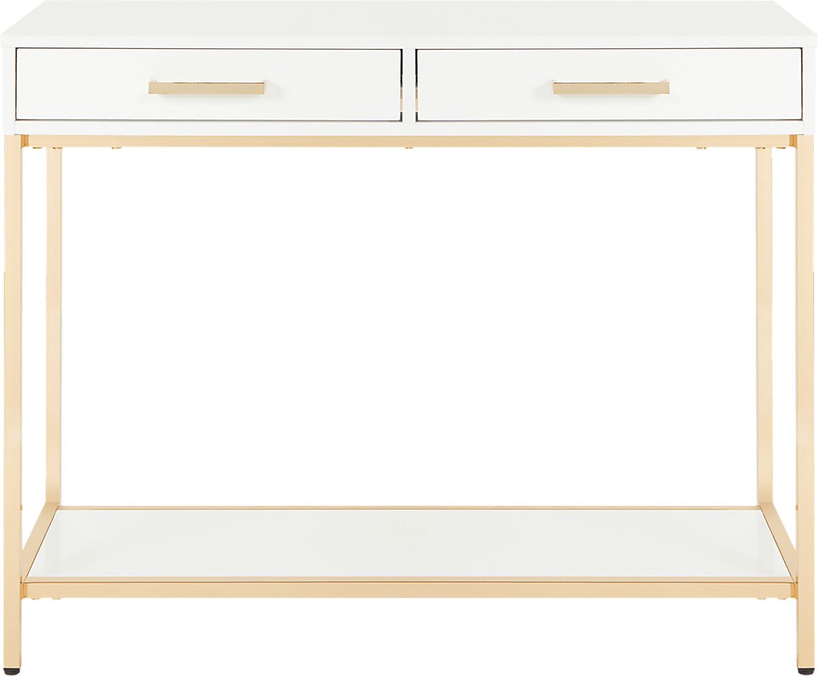 Altrissa White Console Table