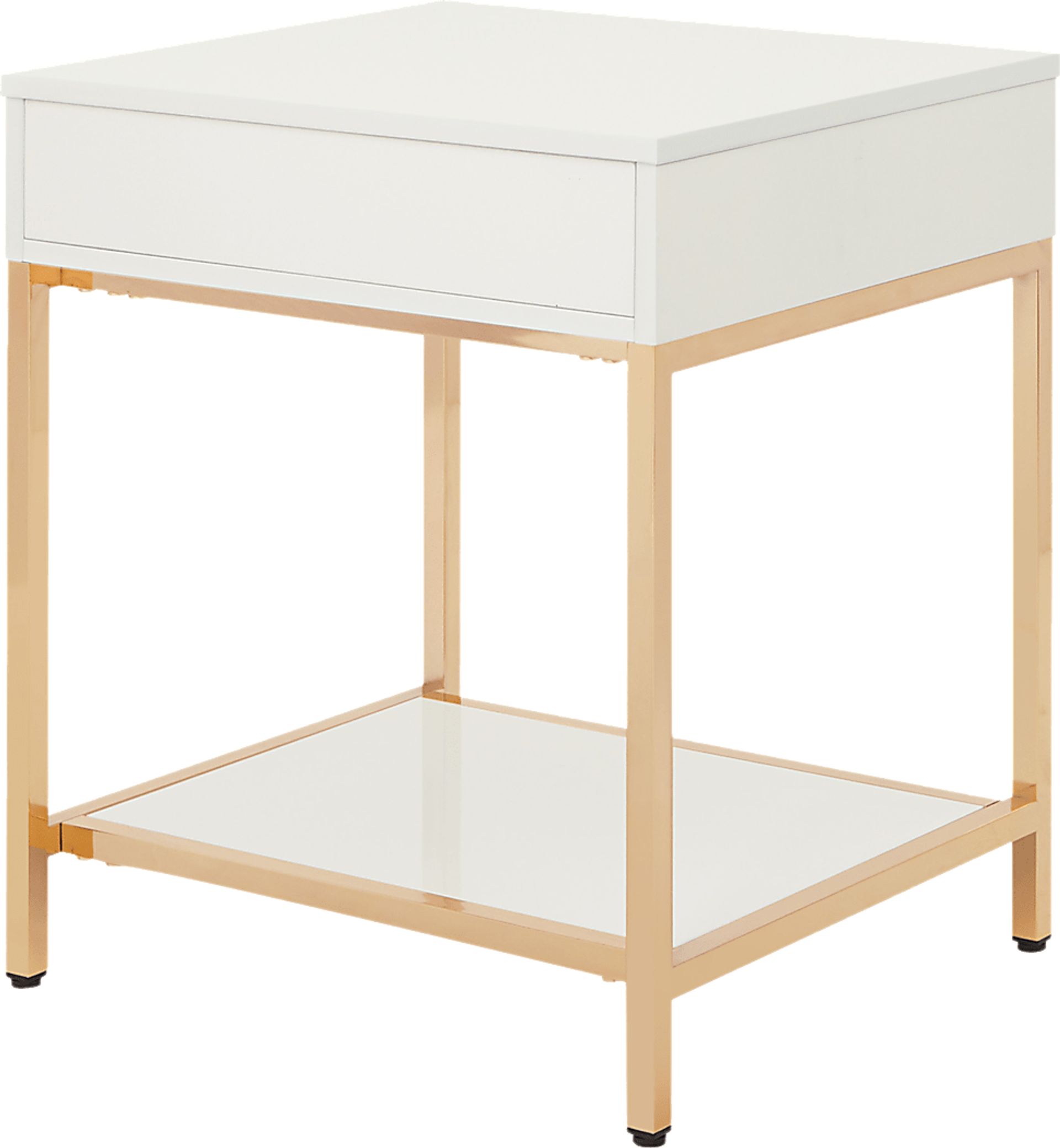 Altrissa White End Table - Image 2