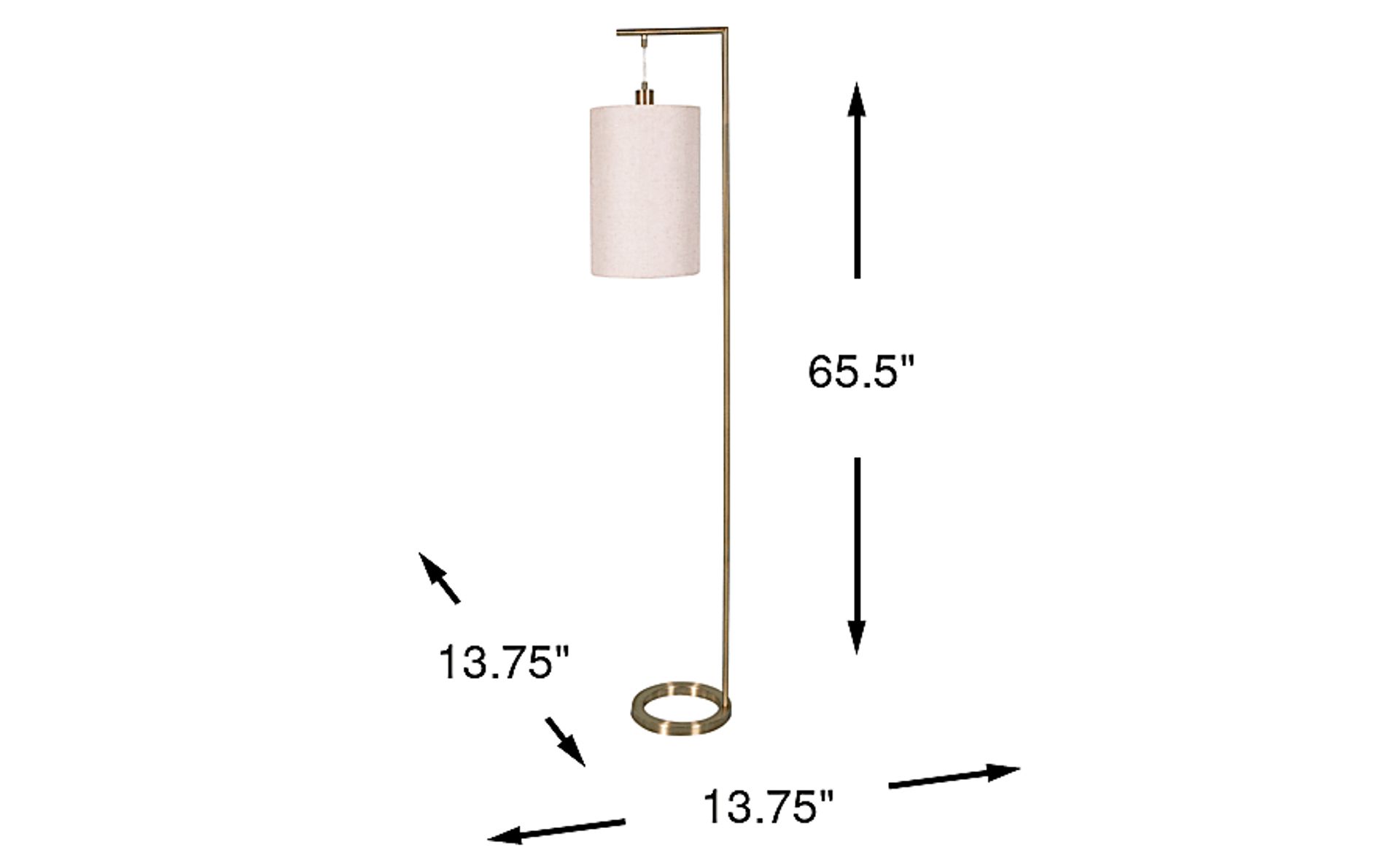 Dimension Image. Please refer to the Dimension Tab on this page for dimension details.