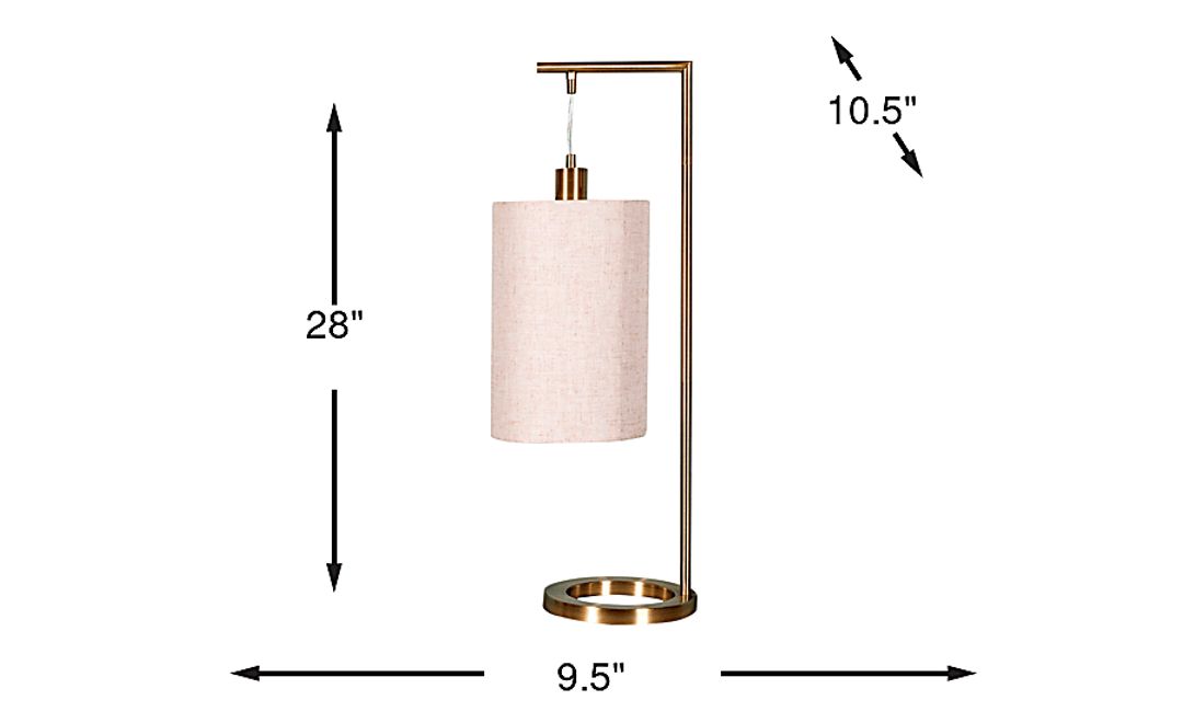 Altura Gate Brass Table Lamp