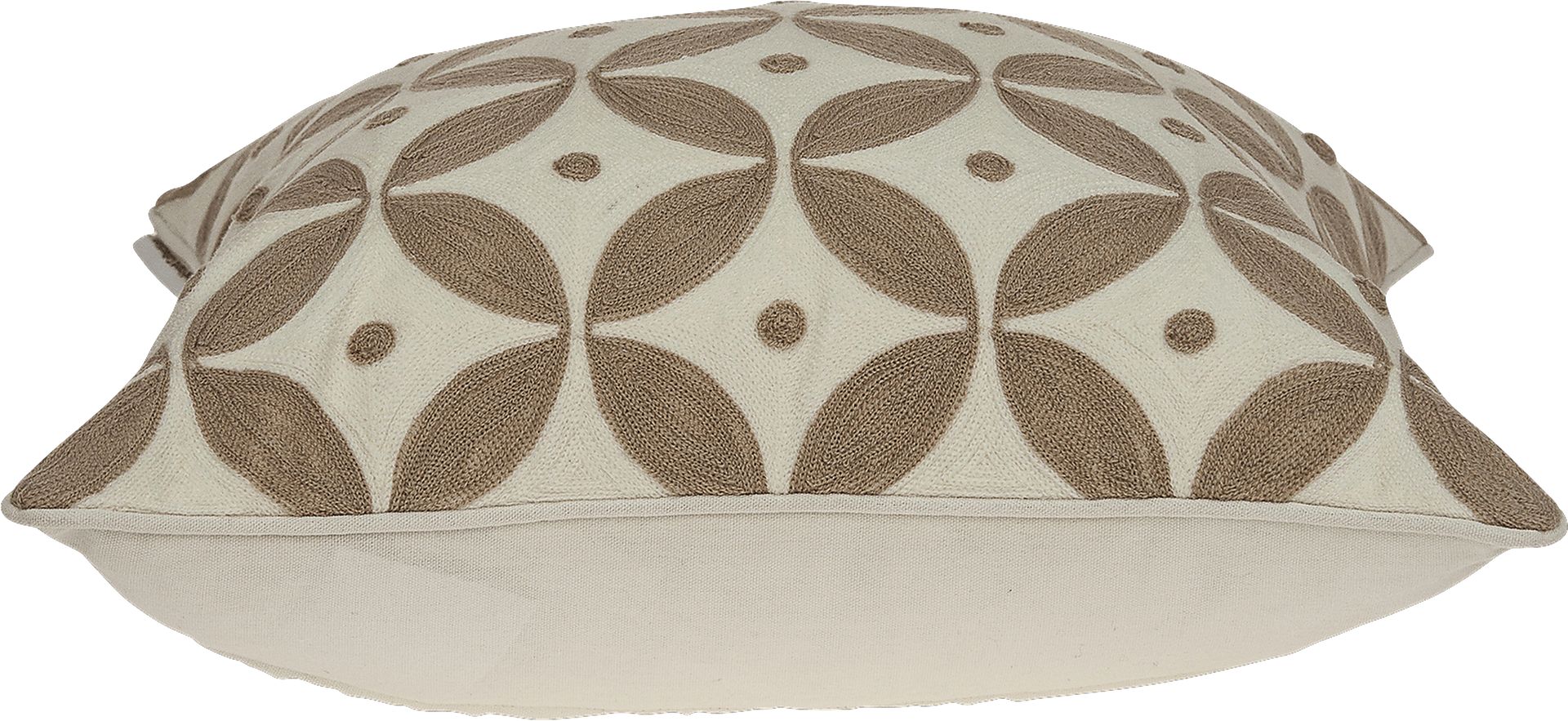 Aluino Beige Accent Pillow - Image 3