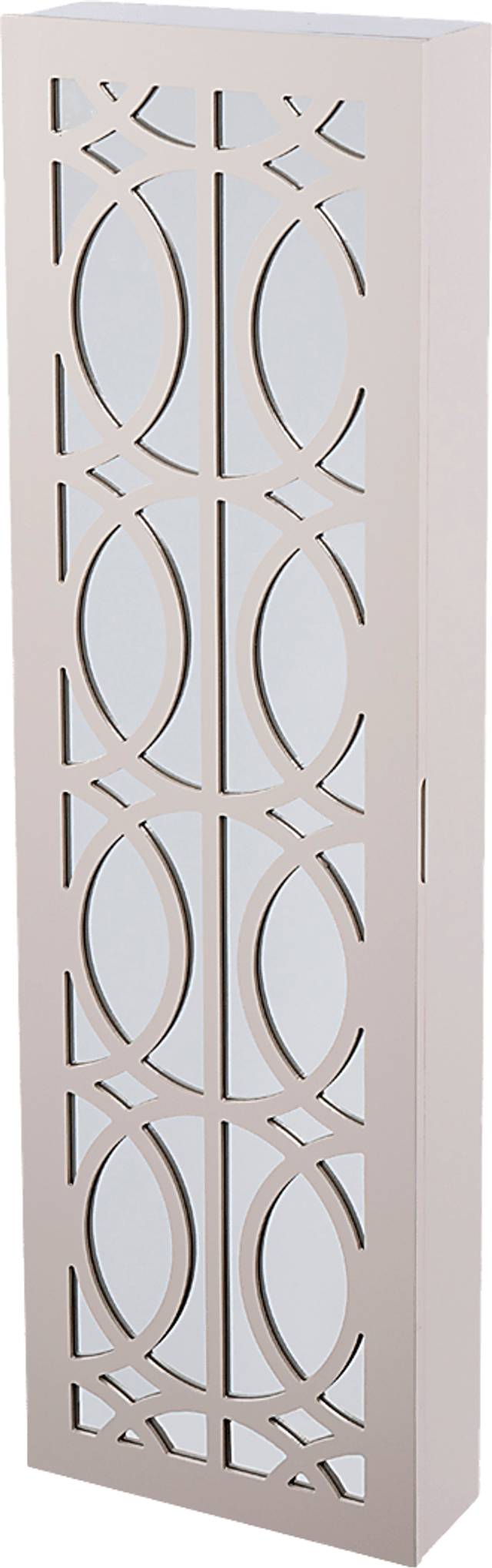 Alumore Gray Jewelry Armoire - Thumbnail - Image 1