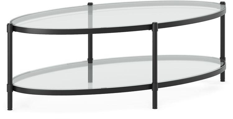 Alva Black Cocktail Table