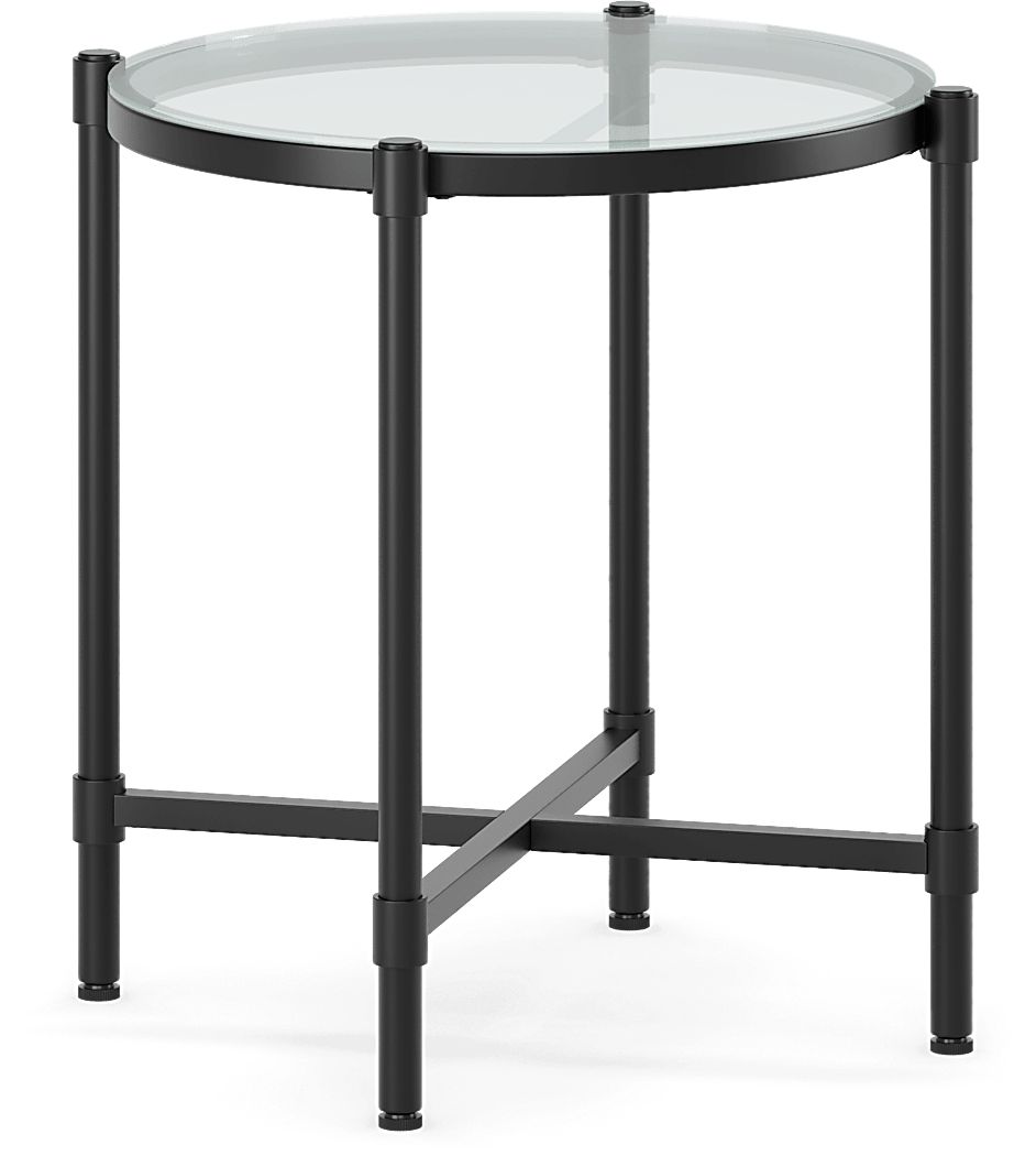Alva Black End Table