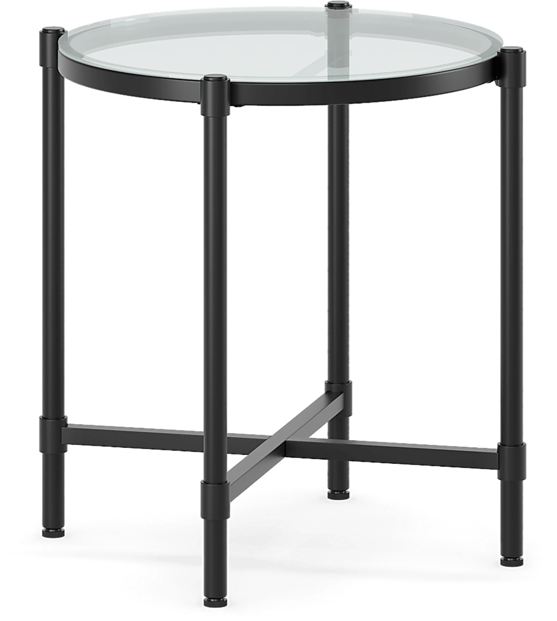 Alva Black End Table - Image 1
