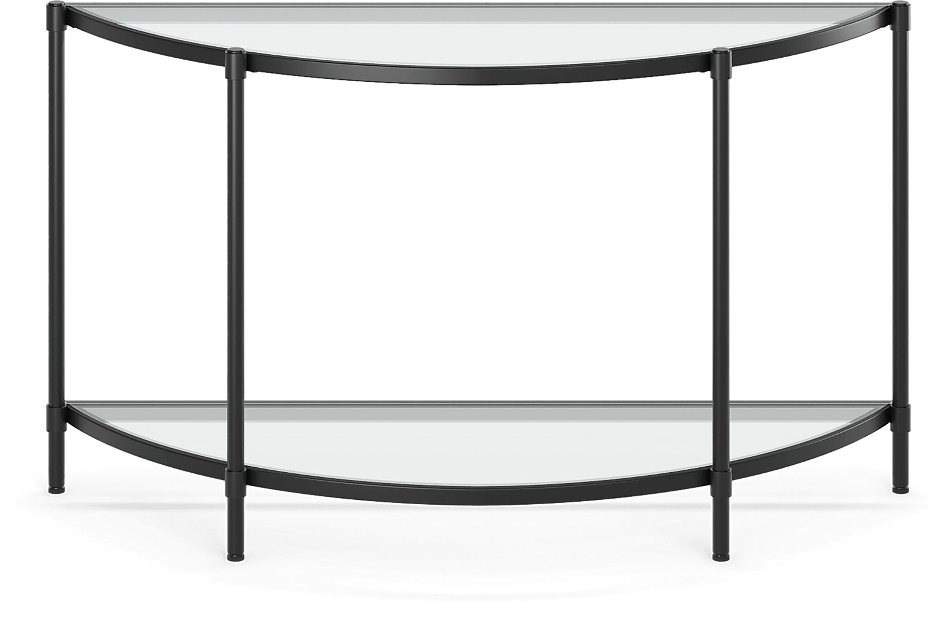 Alva Black Sofa Table - Image 2
