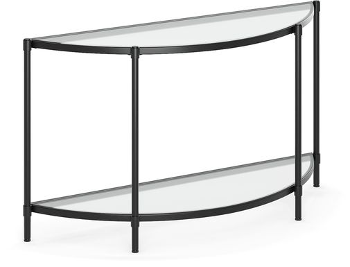 Alva Black Sofa Table