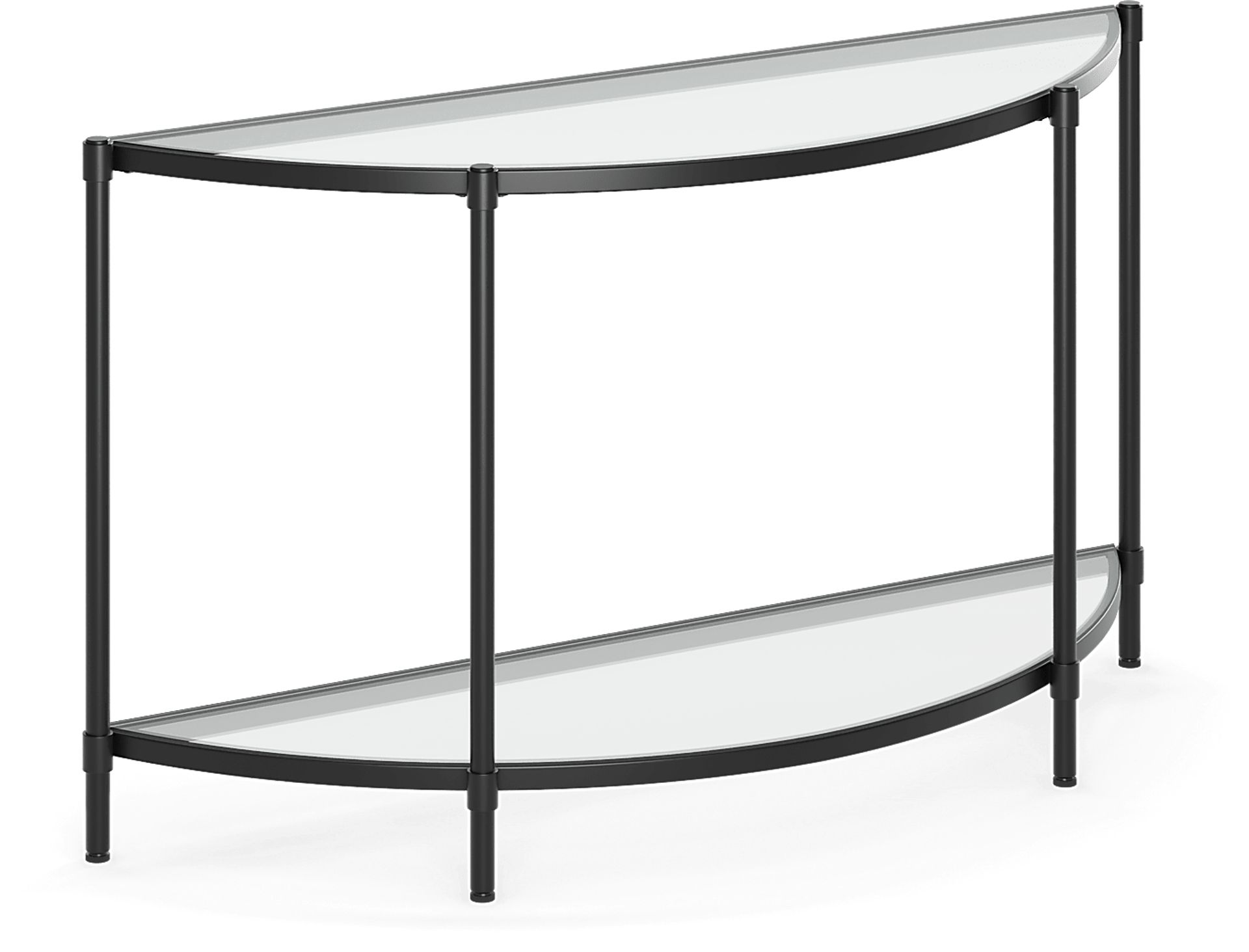 Alva Black Sofa Table - Image 1
