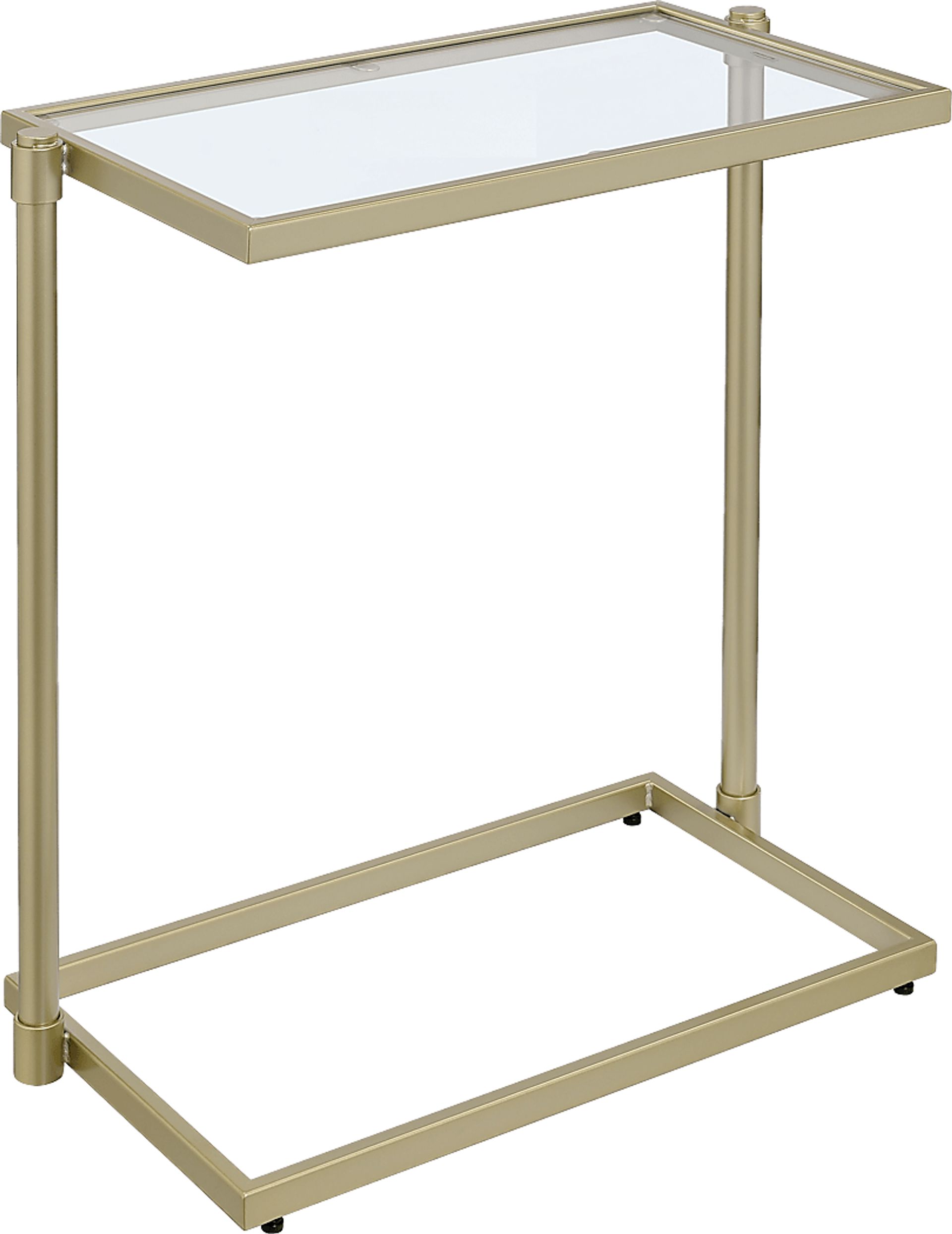 Alva Gold Chairside Table - Image 2