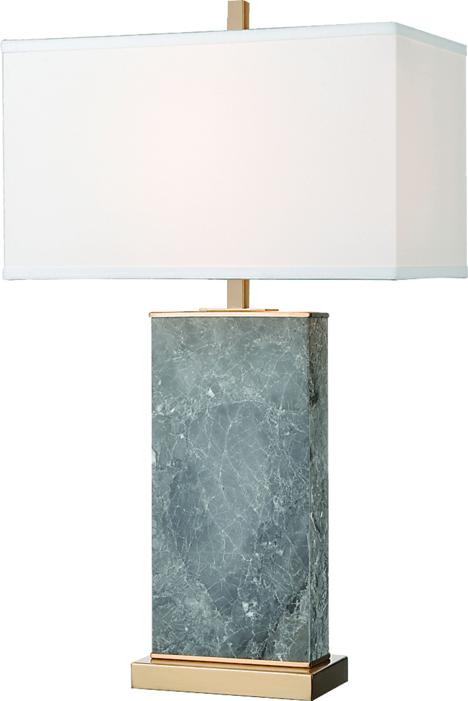 Alva Land Gray Lamp - Image 1
