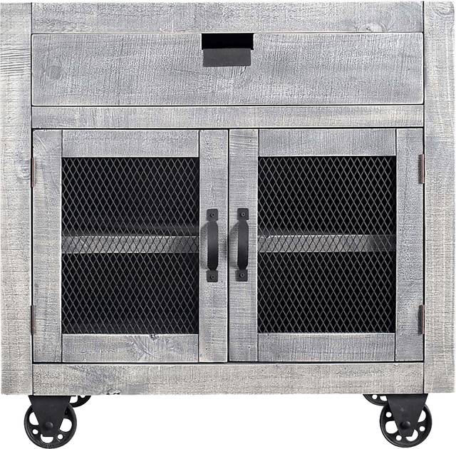 Alvamar Gray Accent Cabinet - Thumbnail - Image 3