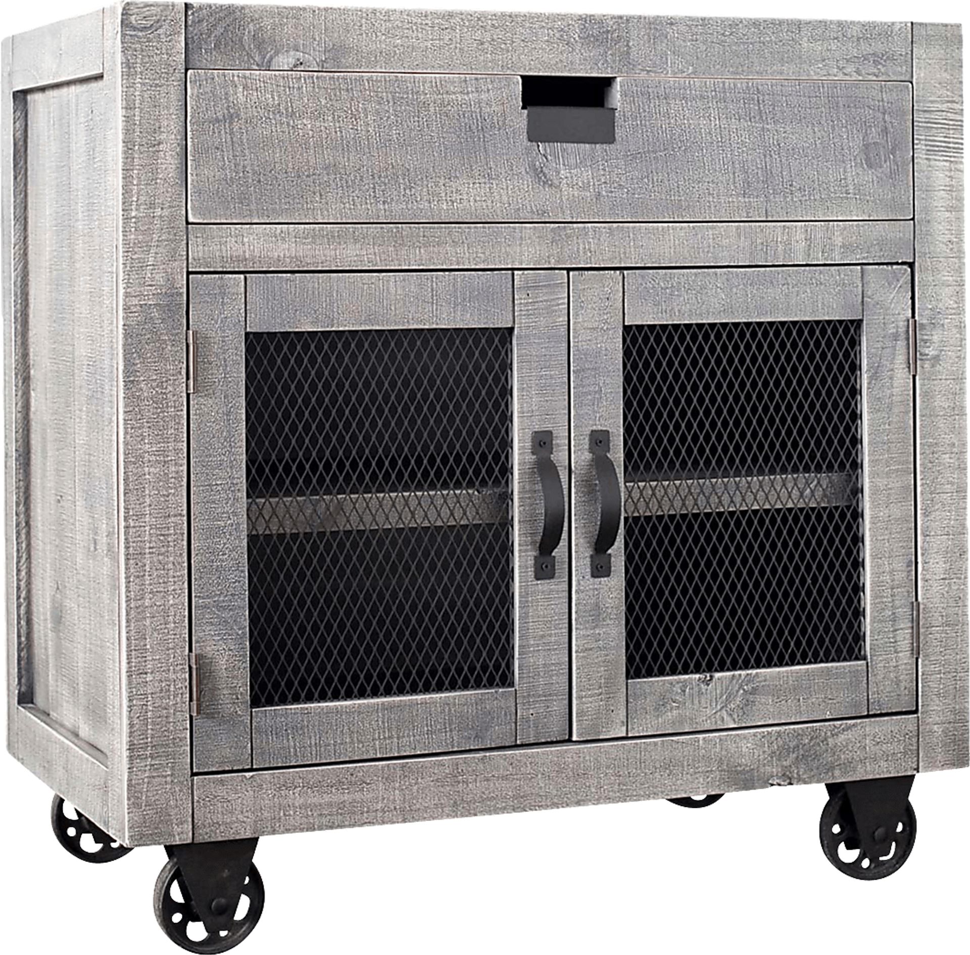 Alvamar Gray Accent Cabinet - Image 1