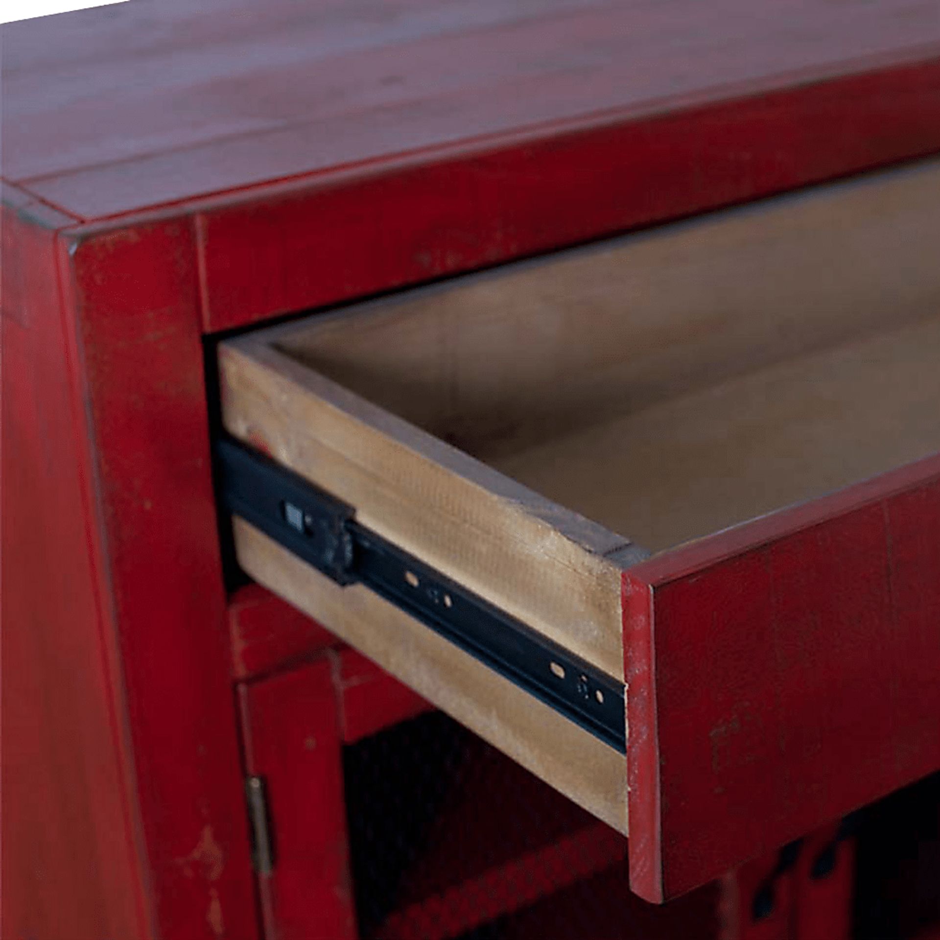 Alvamar Red Accent Cabinet - Image 9