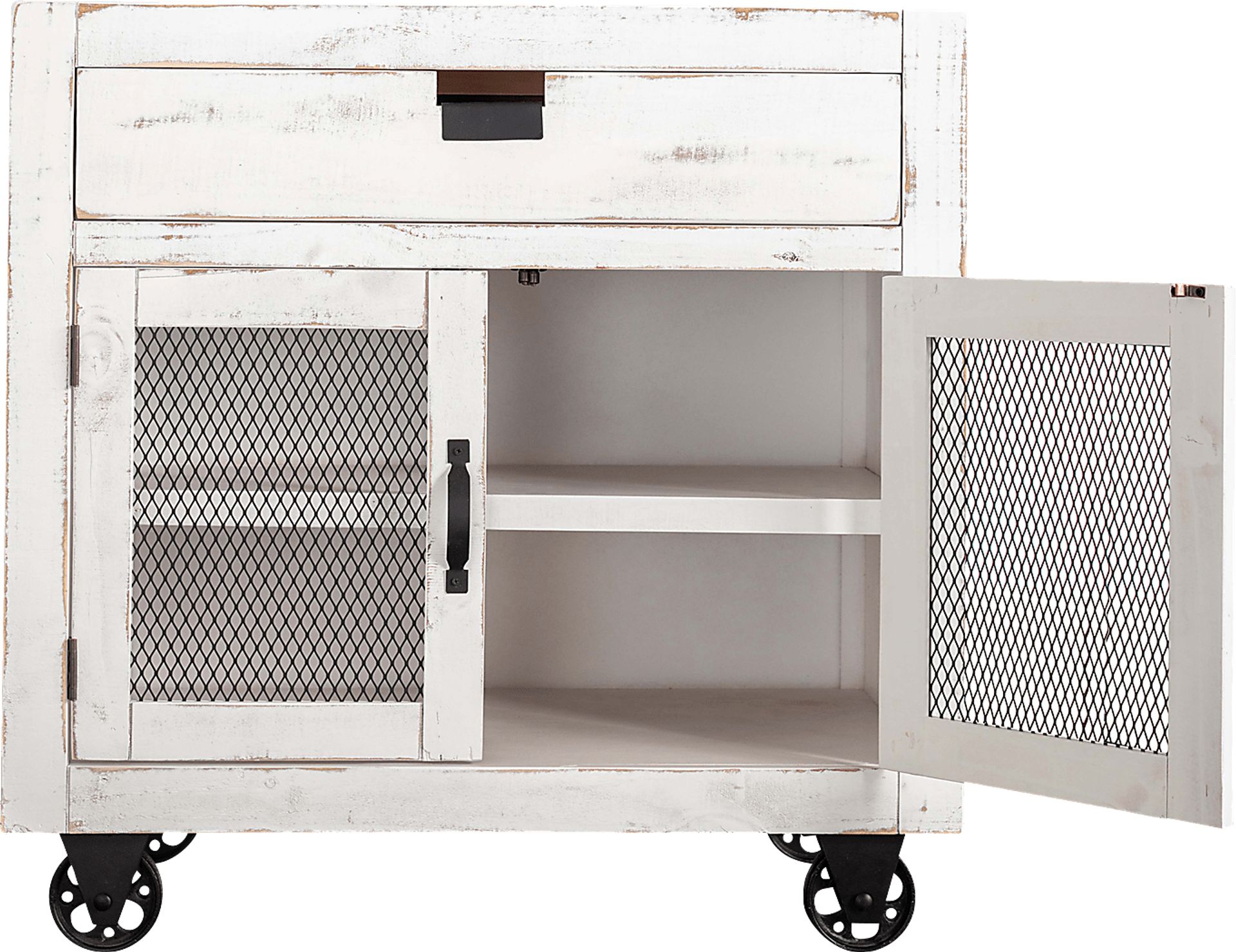 Alvamar White Accent Cabinet - Image 2