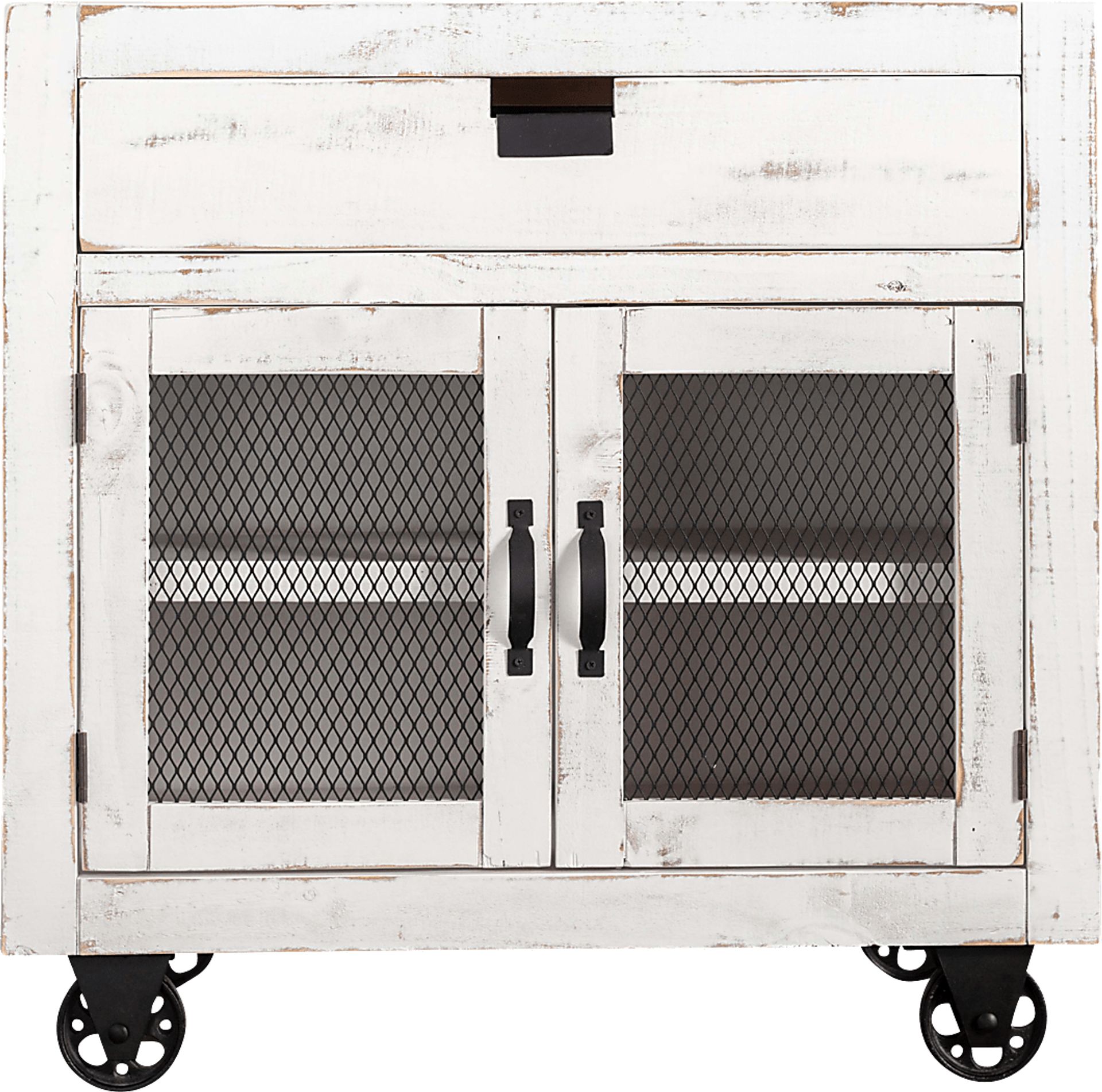 Alvamar White Accent Cabinet - Image 3